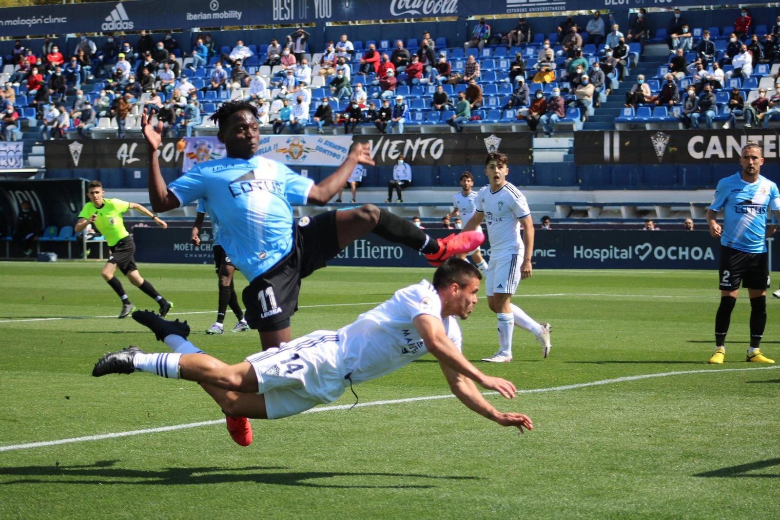 Imagen del Marbella-Balona.