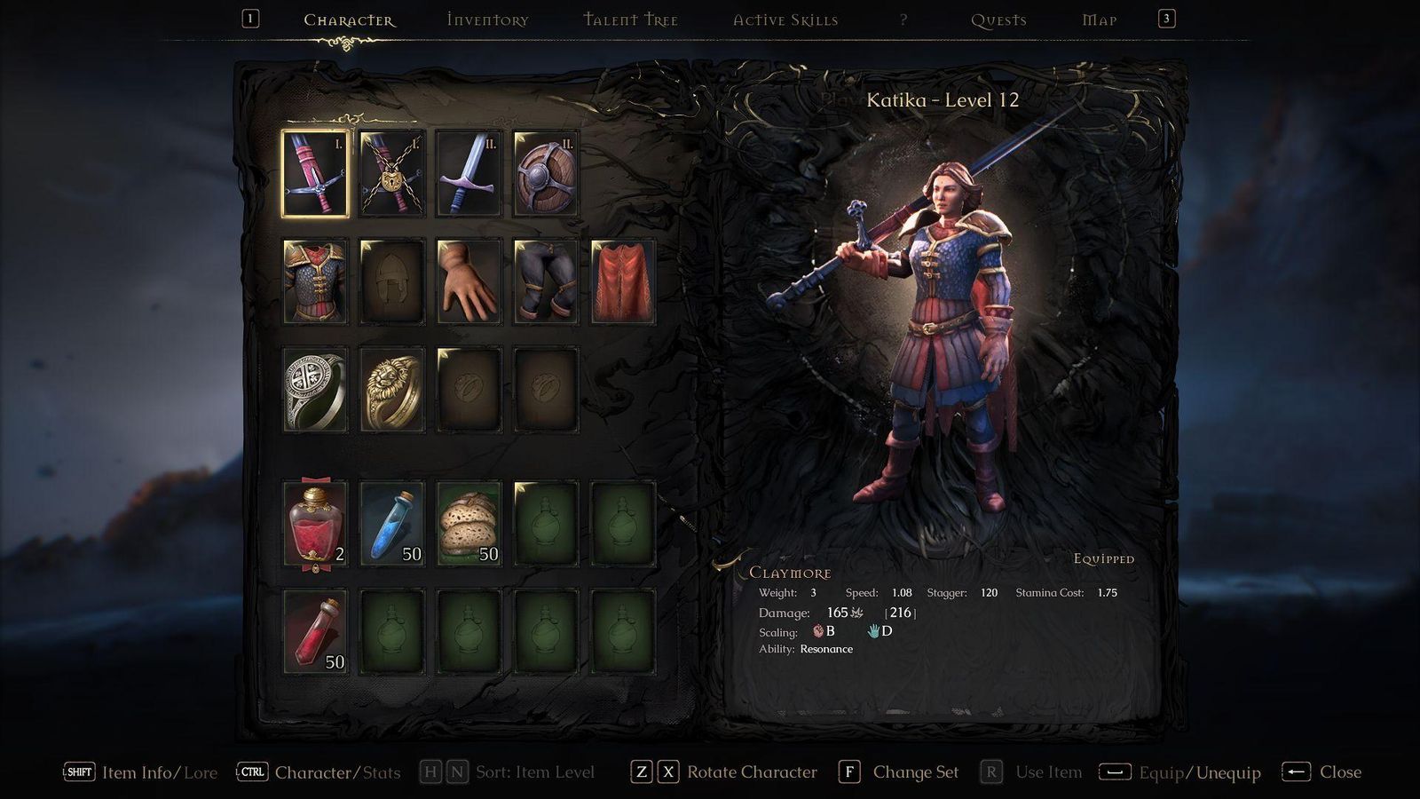 Mejorar el equipamiento de nuestro personaje es fundamental para superar la aventura.