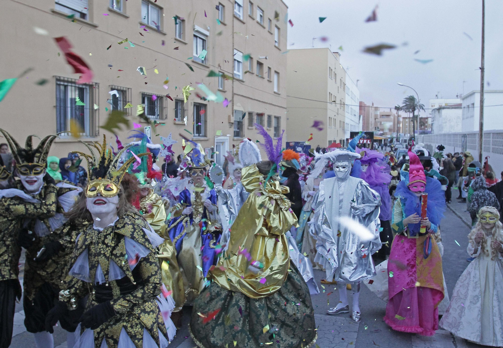 Una foto de una edición pasada del carnaval de Tarifa.