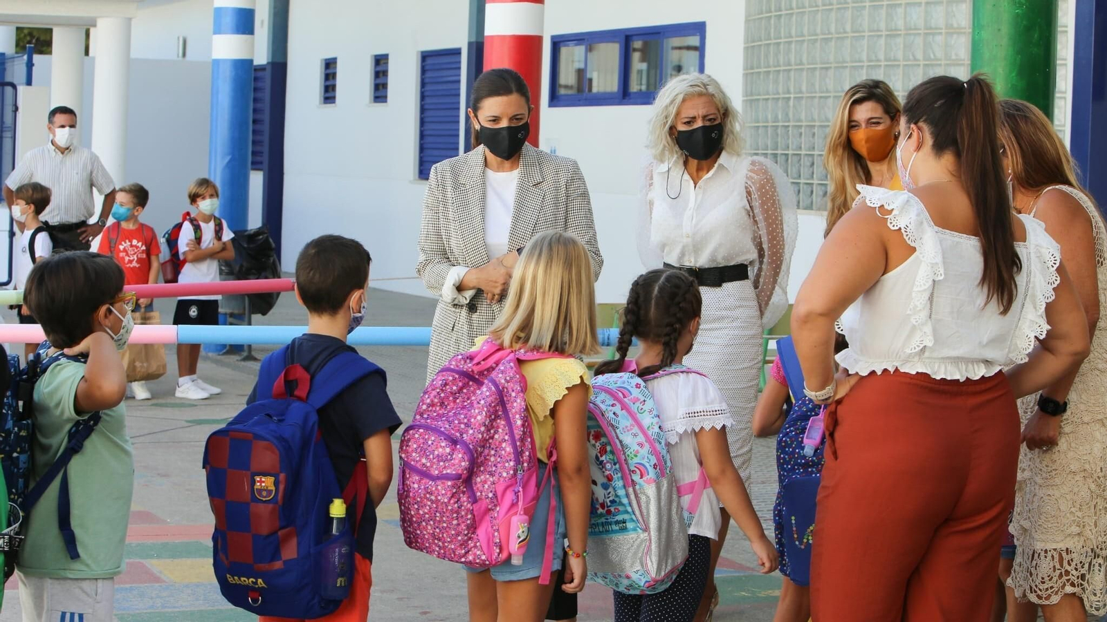 Las imágenes del primer día de clase