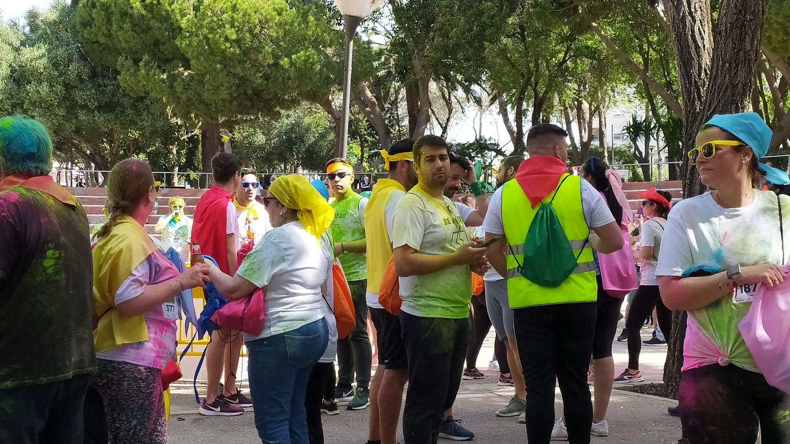 Las imágenes de la Carrera de la Felicidad en San Fernando