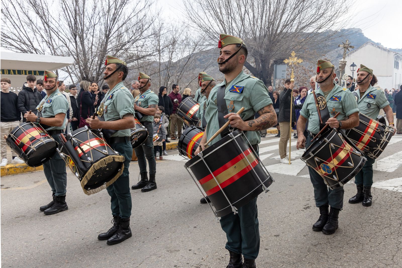 Solemne procesión de San Sebastián en La Guardia de Jaén