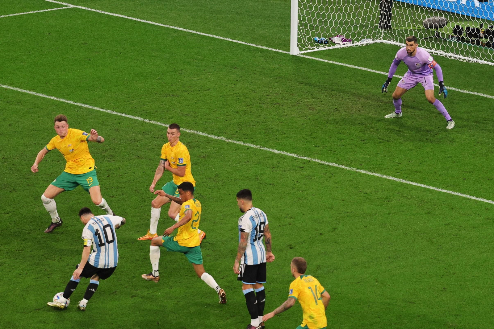 Las fotos del Argentina - Australia