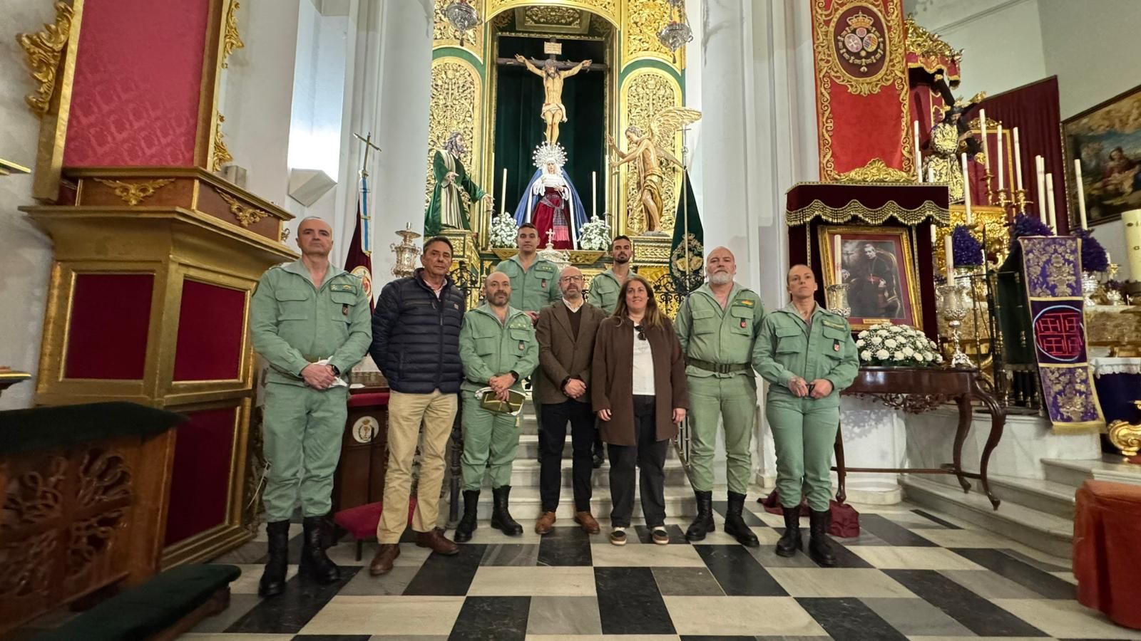 Las fotografías de los Legionarios en La Concepción
