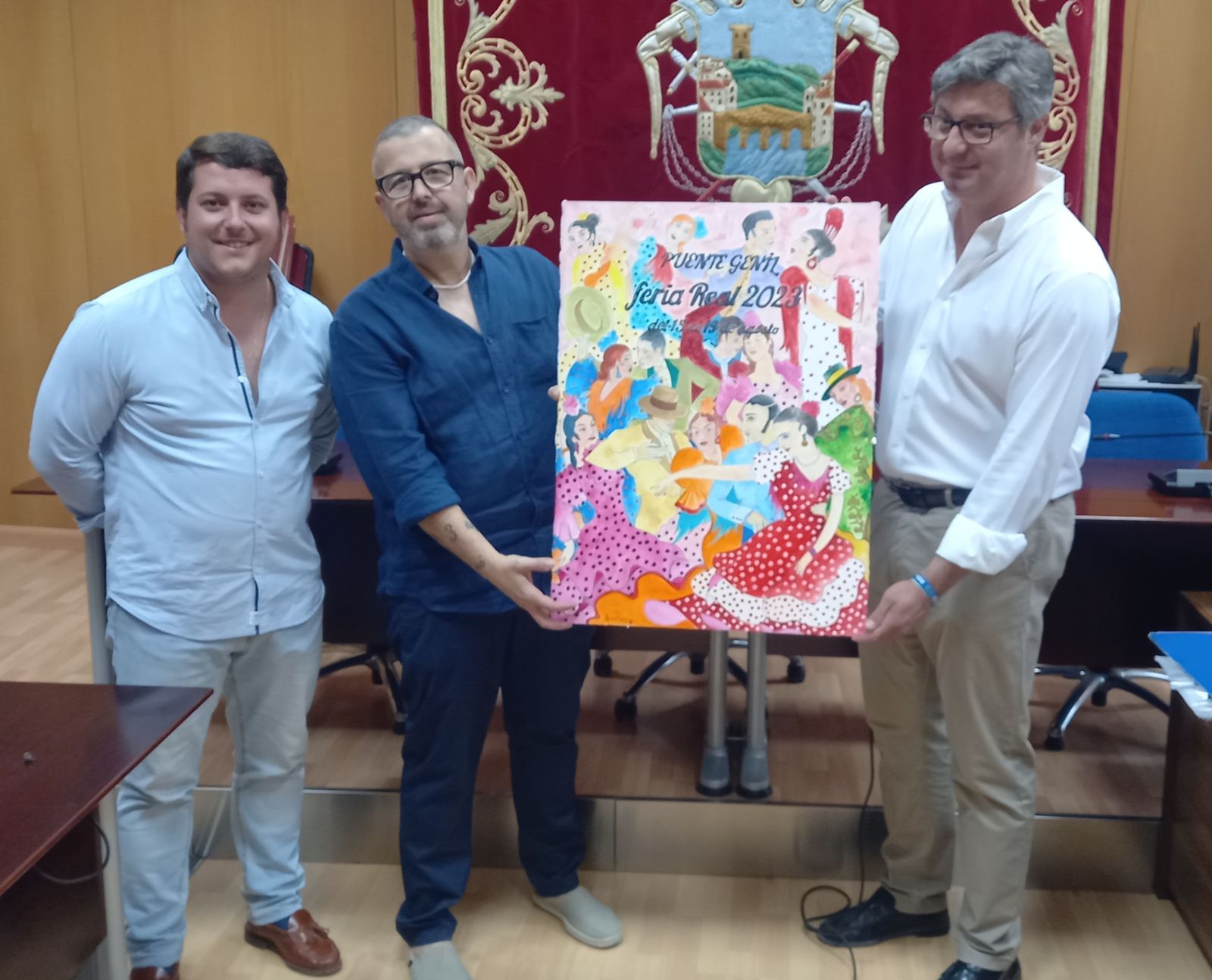 Presentación del cartel de la Feria Real de Puente Genil.