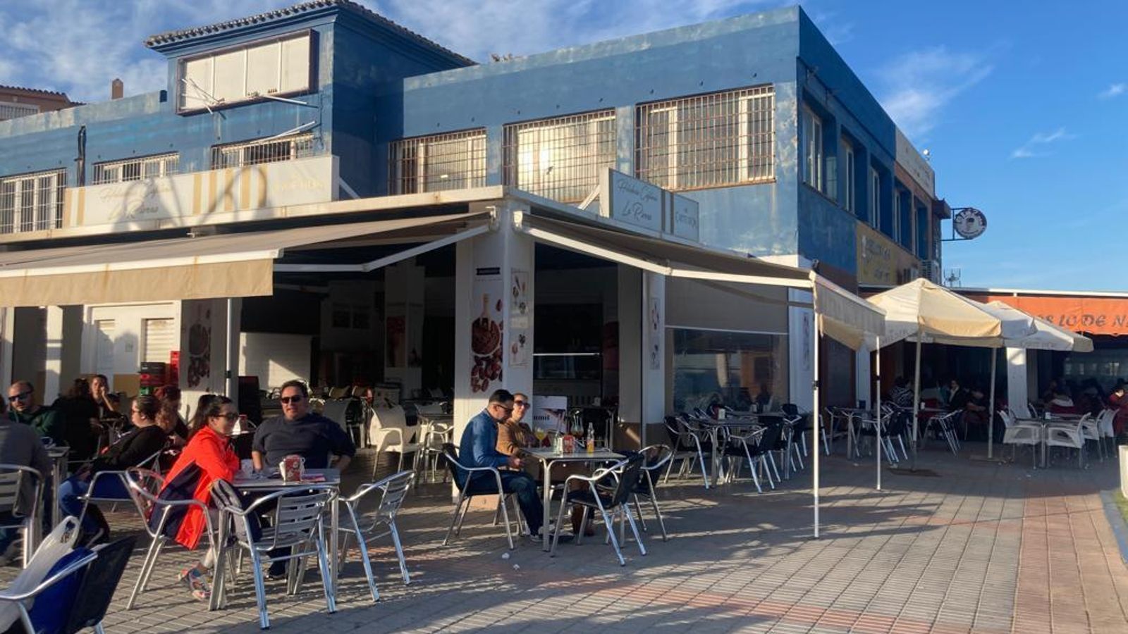 Heladería La Rivera.