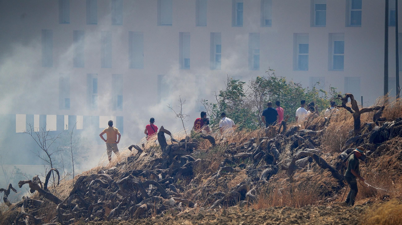 El fuego y el pánico llegan a Jerez