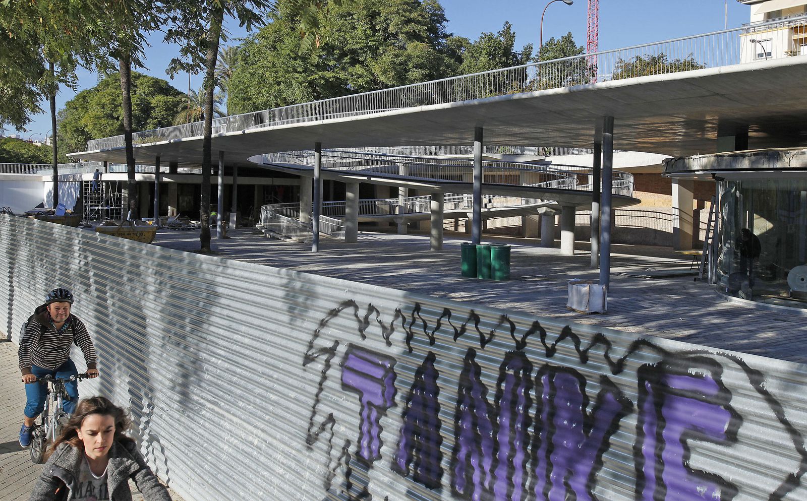 Las obras en Marqués de Contadero.