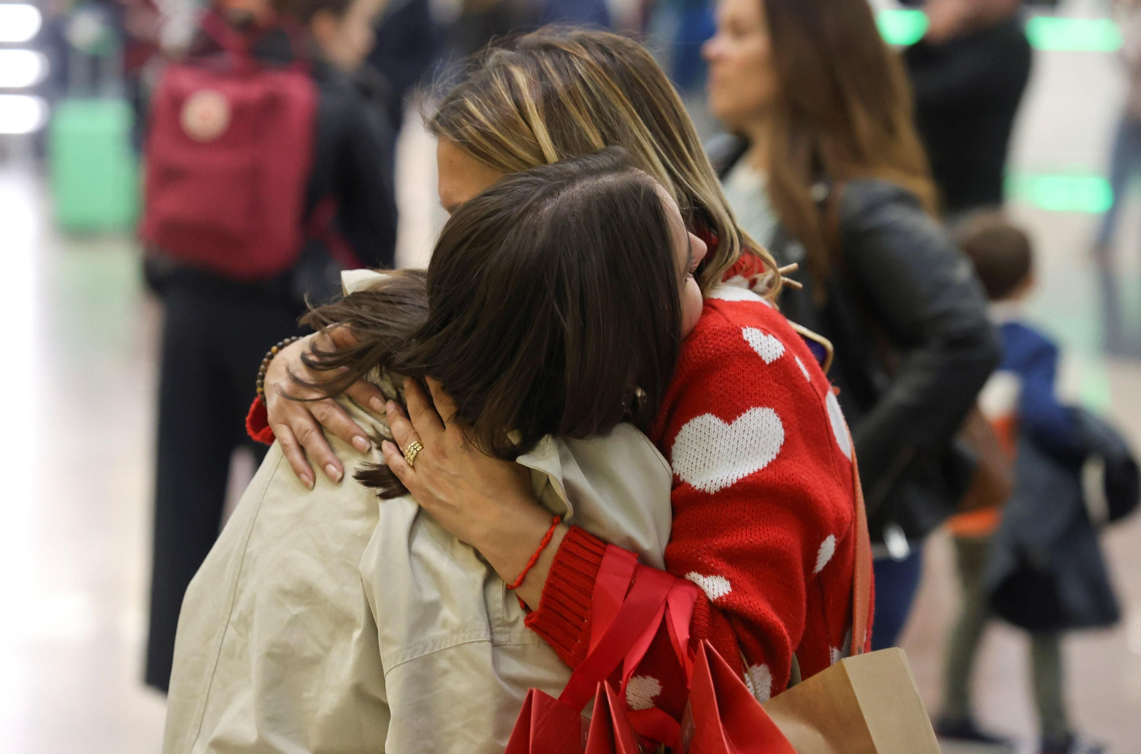 Reencuentros por Navidad en Málaga (fotos)
