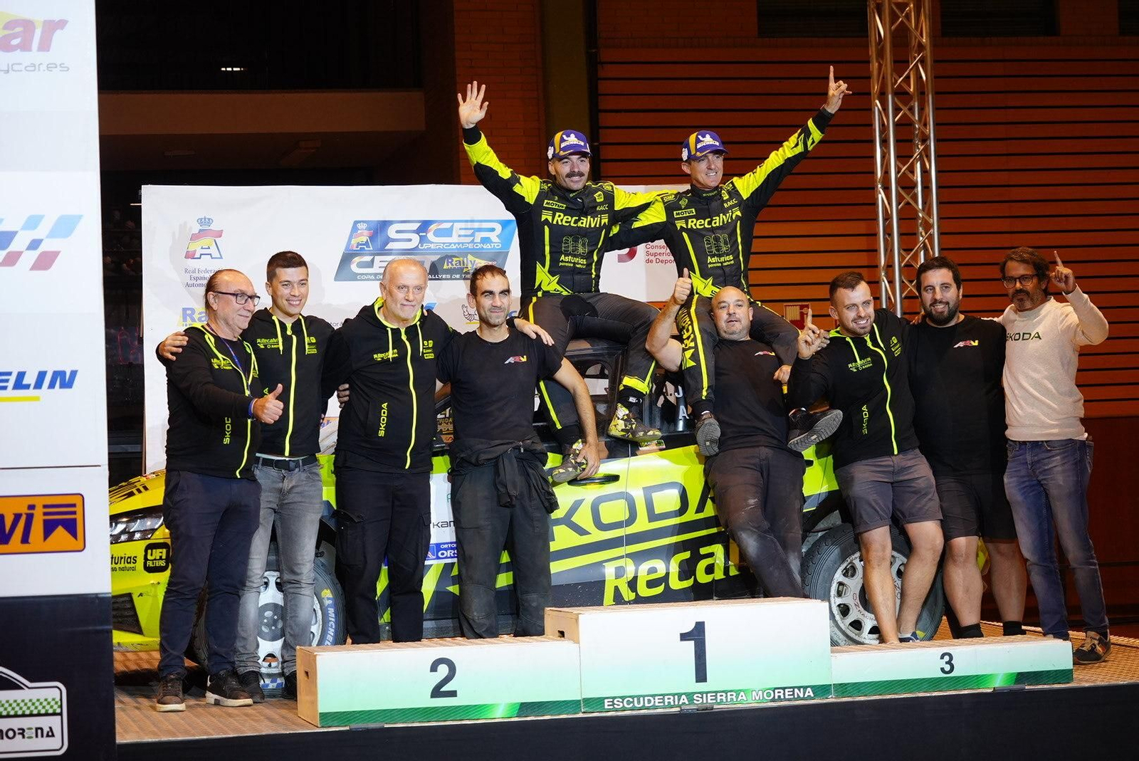 Las mejores imágenes de la entrega de premios del Rallye Ciudad de Pozoblanco