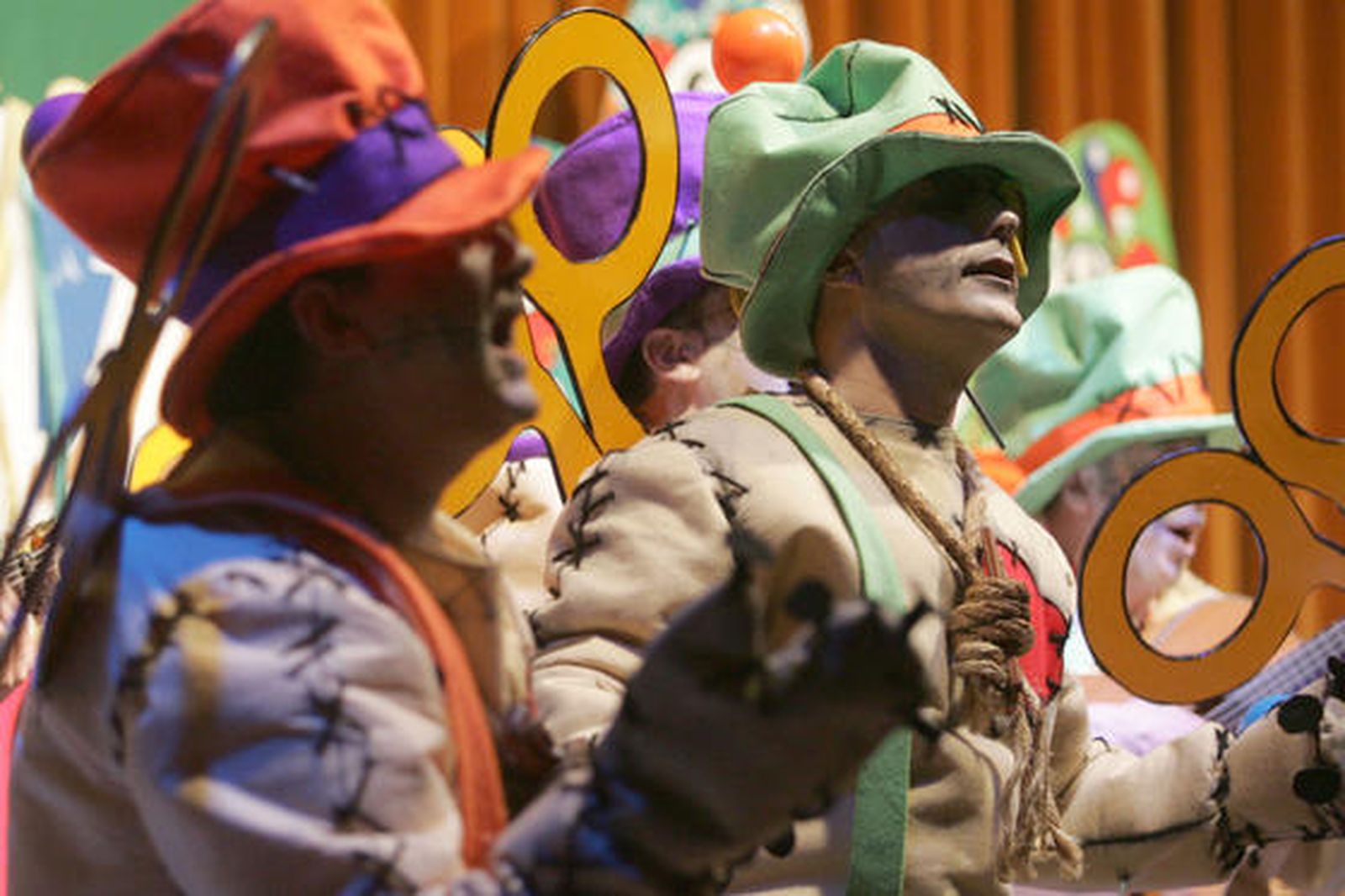 La agrupación 'La religión de los cobardes'./Fotos:J.M.Quiñones

Foto: J.M.Q.