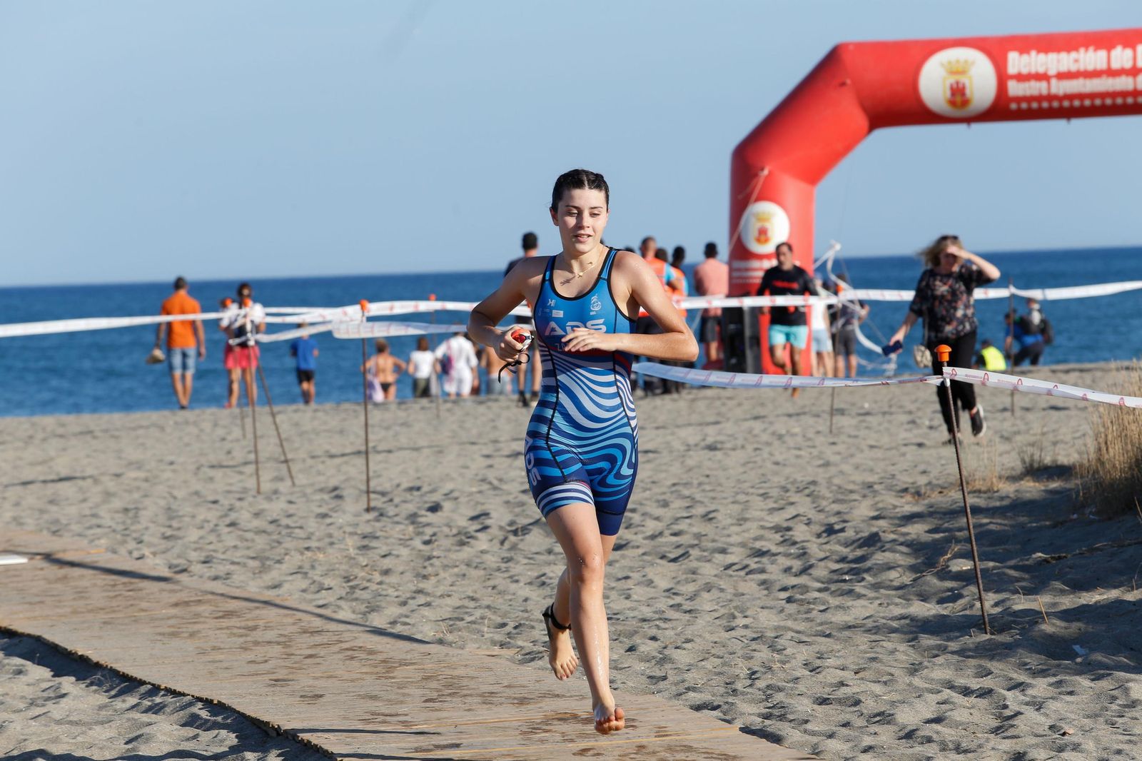 Las fotos de la primera jornada del X Triatlón de San Roque