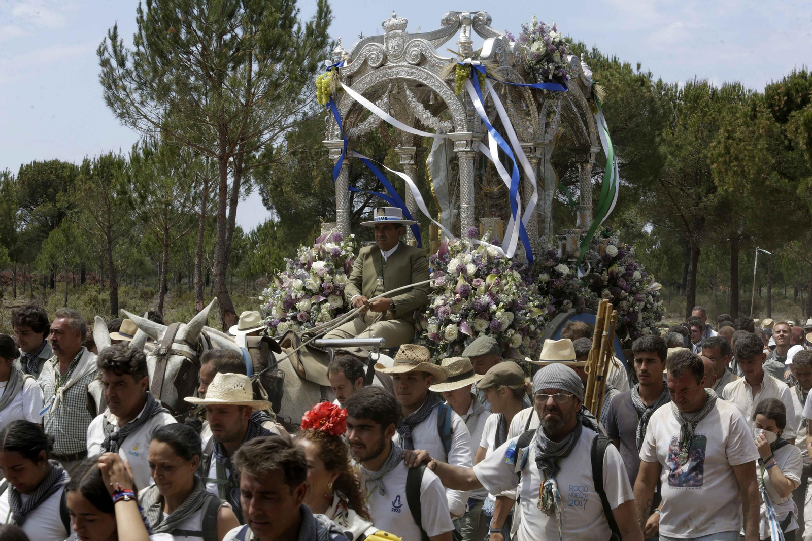 El Rocío 2023: Imágenes del Camino de la Hermandad del Rocío de Huelva