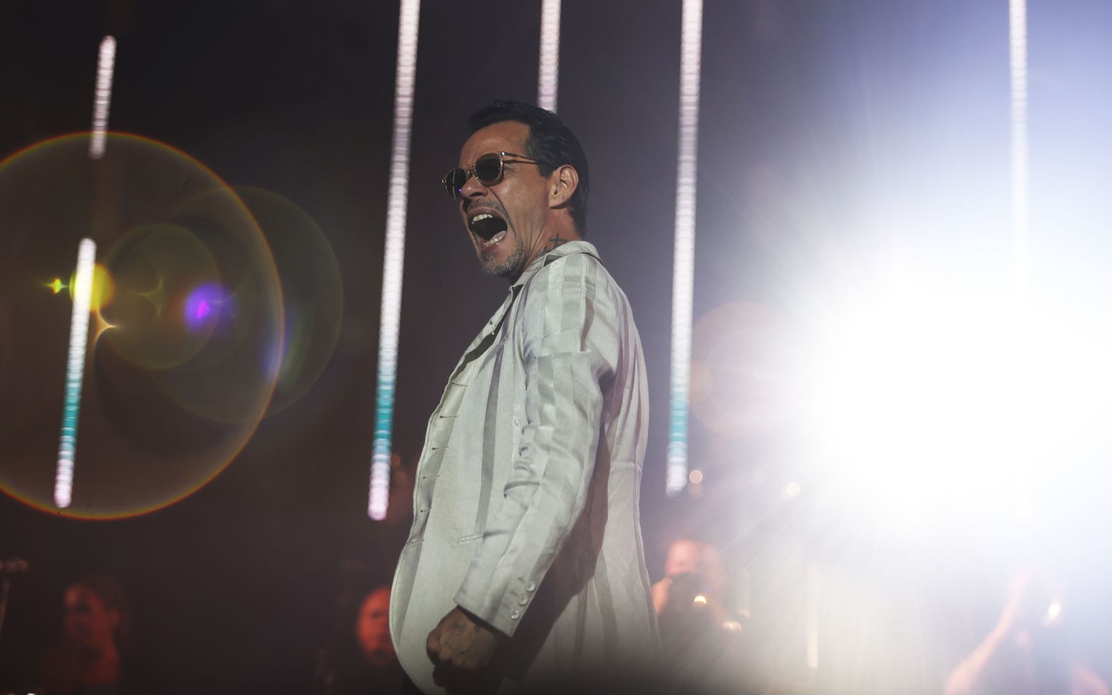 Las imágenes del concierto de Marc Anthony en Sevilla