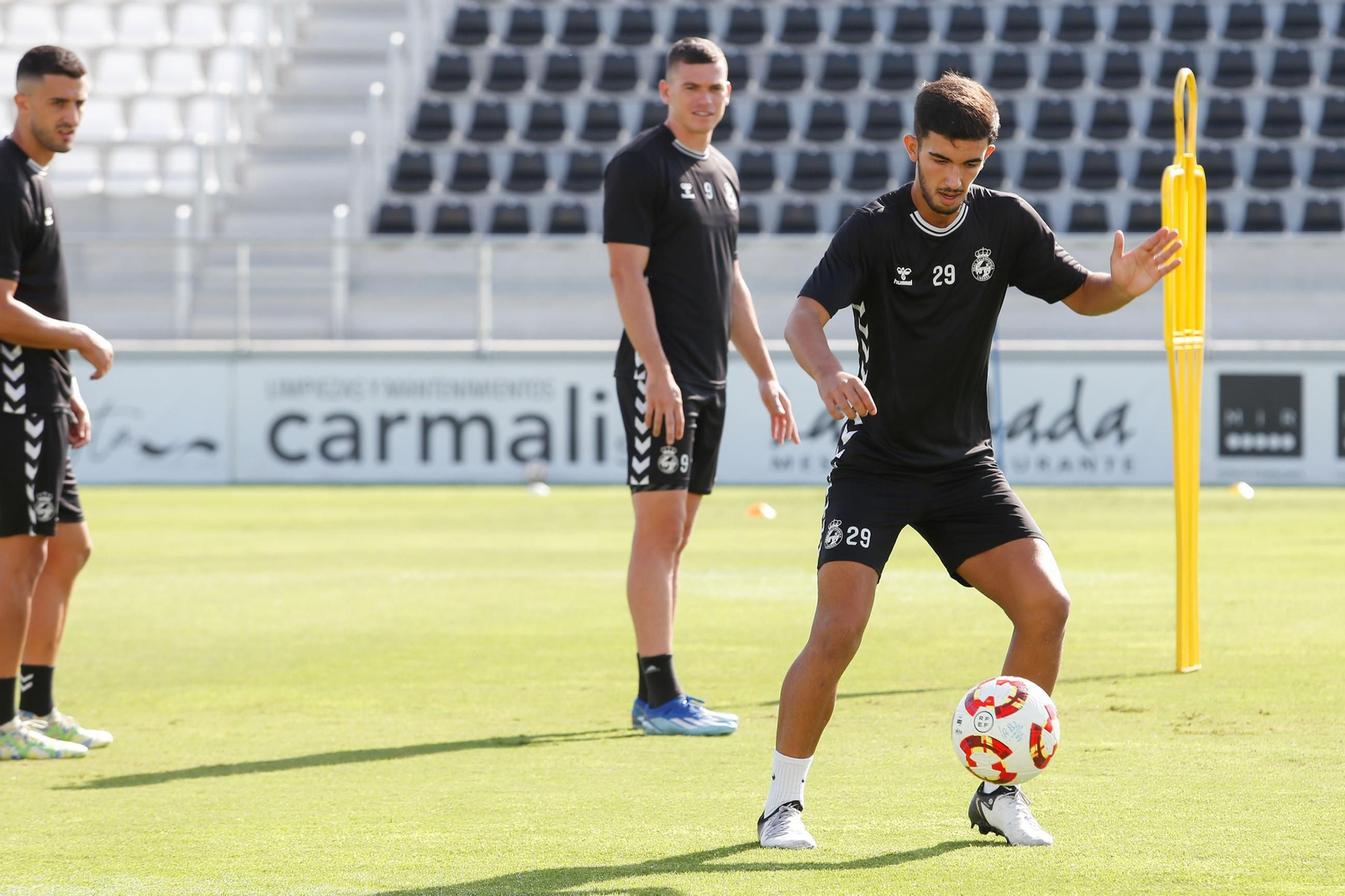 Las fotos del entrenamiento de la Balona previo al partido con el San Fernando