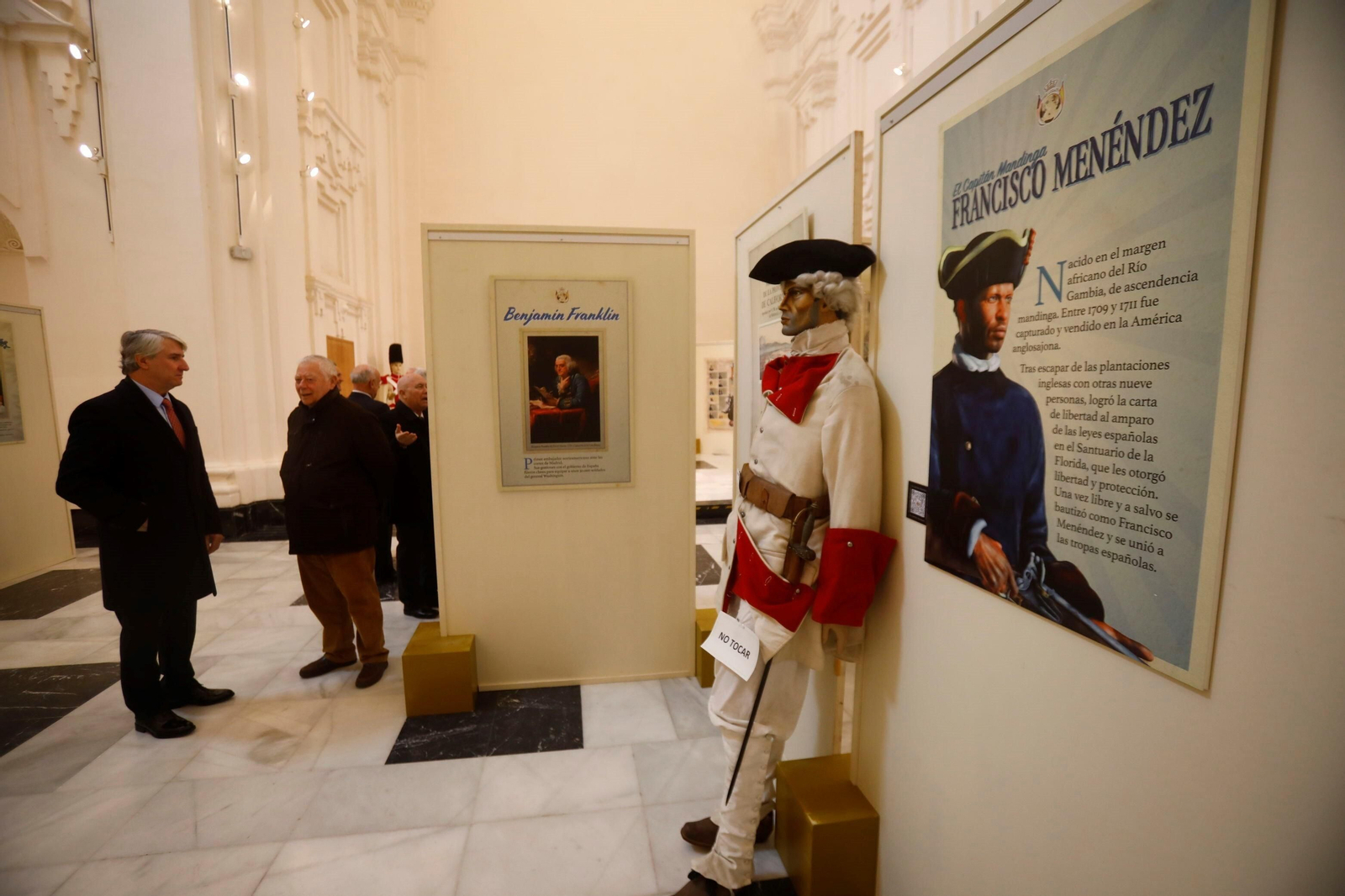 La exposición 'El Legado Español en los Estados Unidos de América' que se expone en Córdoba, en imágenes