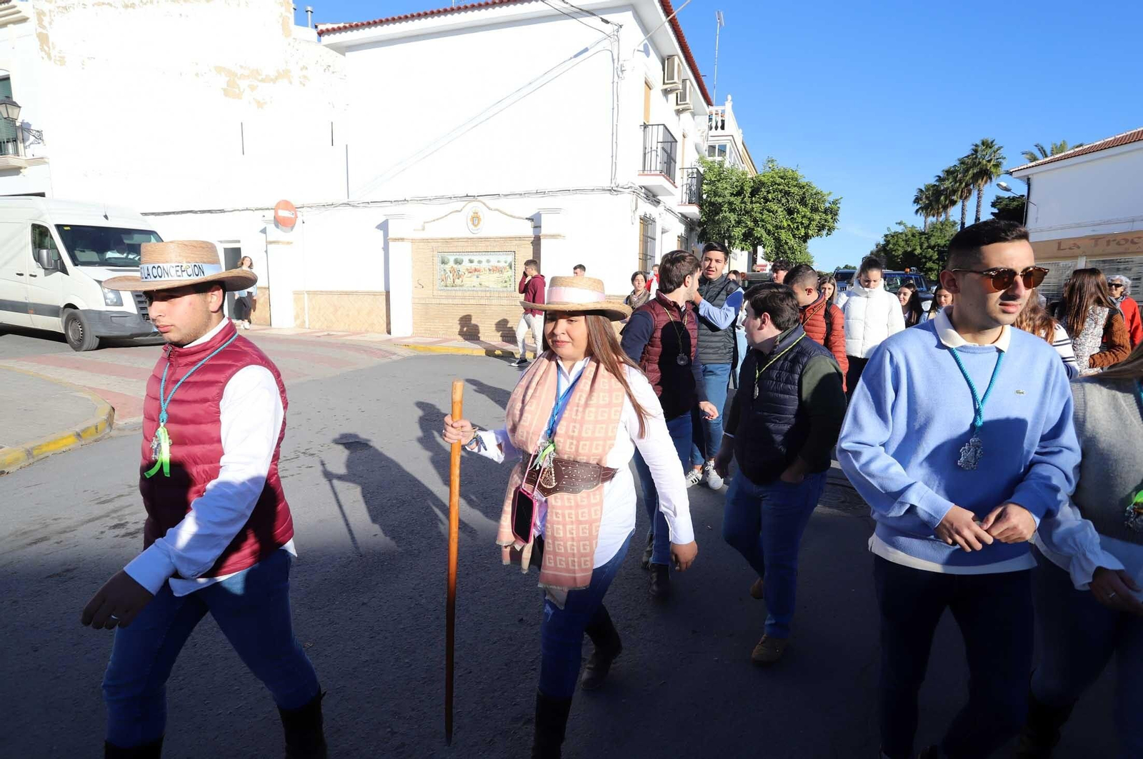 Imágenes de la Peregrinación de Jóvenes Rocieros