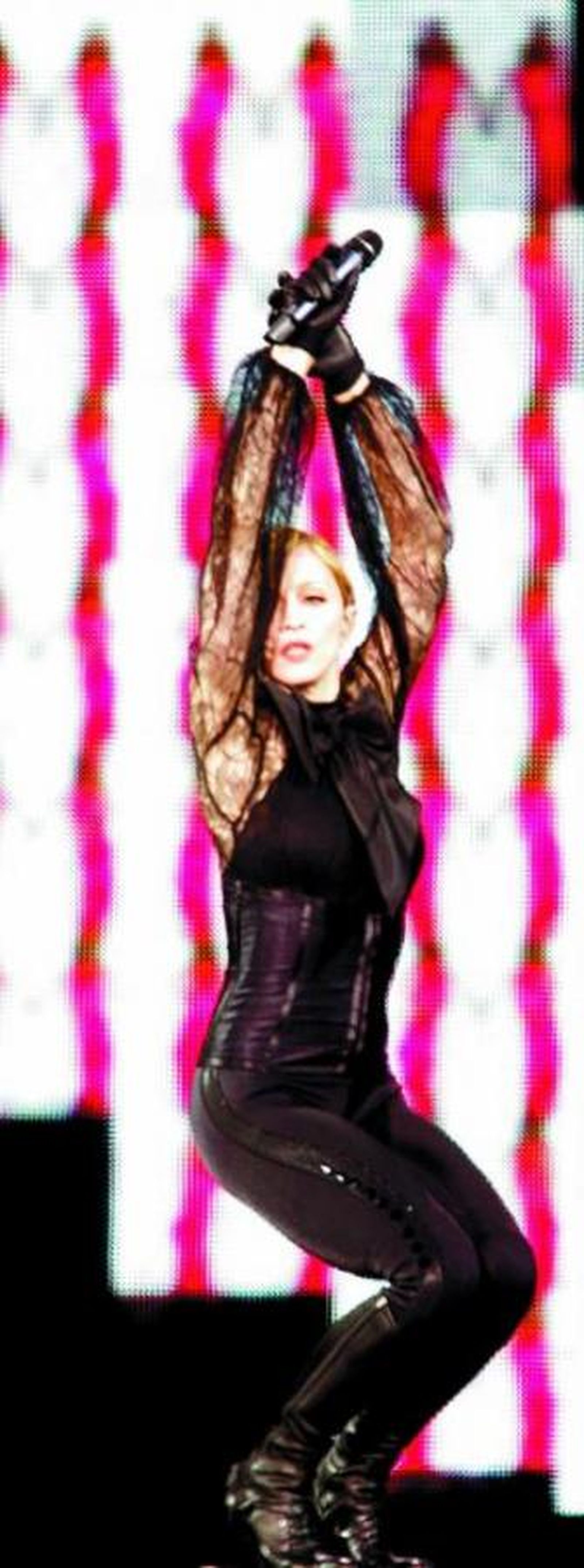 Madonna, en uno de sus últimos conciertos.