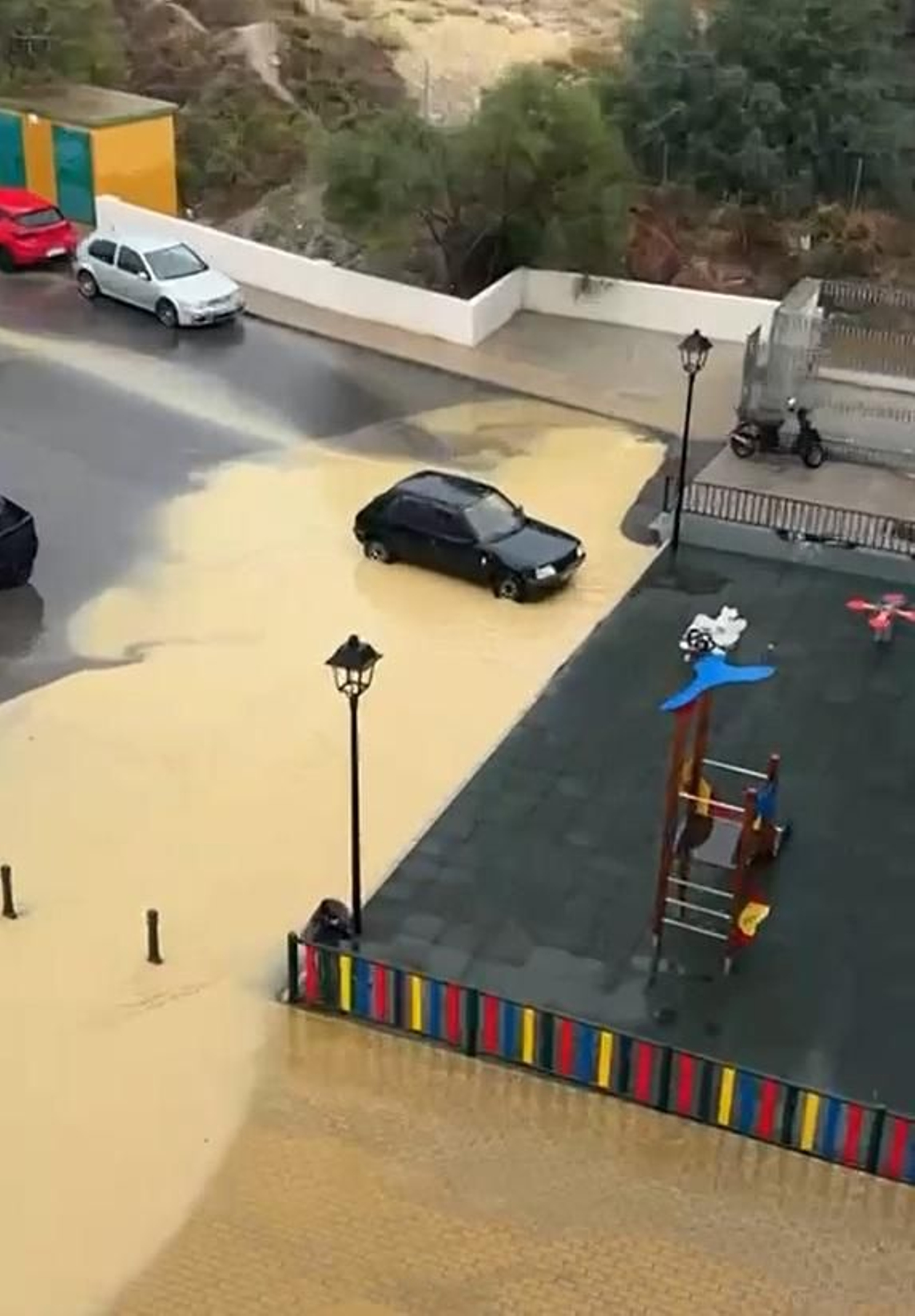 No solo lluvia, también granizo: así ha pasado la borrasca Emilia por el Almanzora y Los Vélez