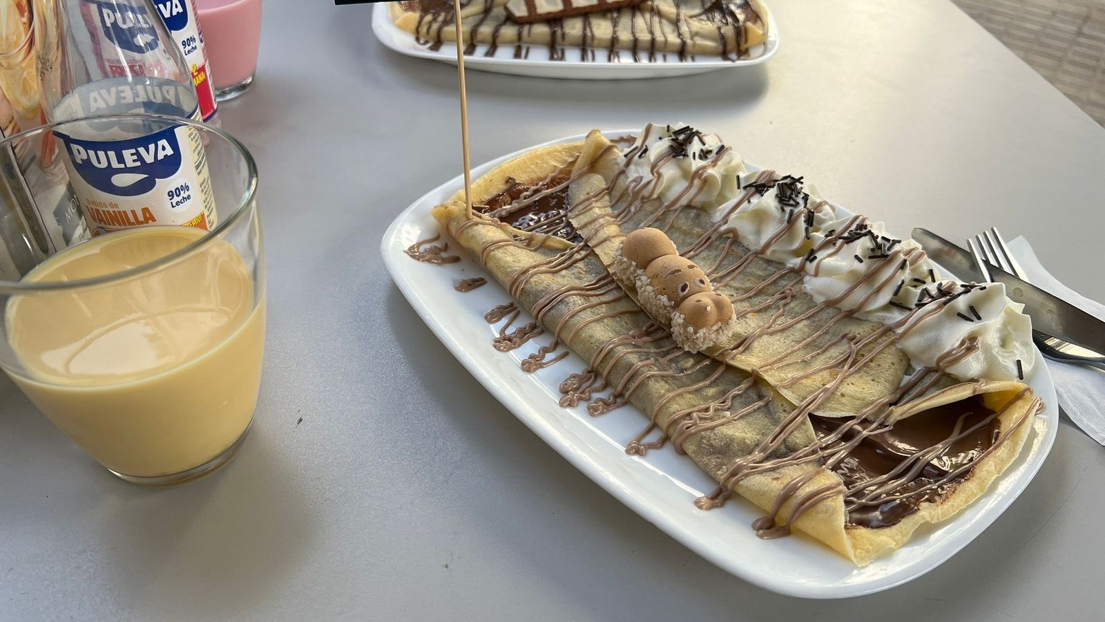Crepes del Manhattan.