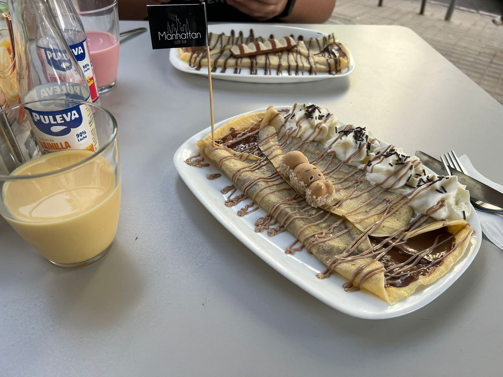 Crepes del Manhattan.