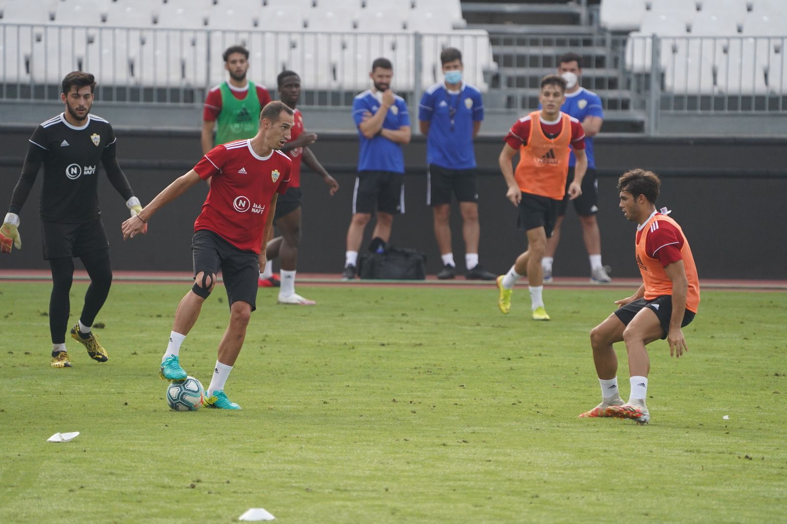 Fotogalería del entrenamiento del Almería, sábado 1