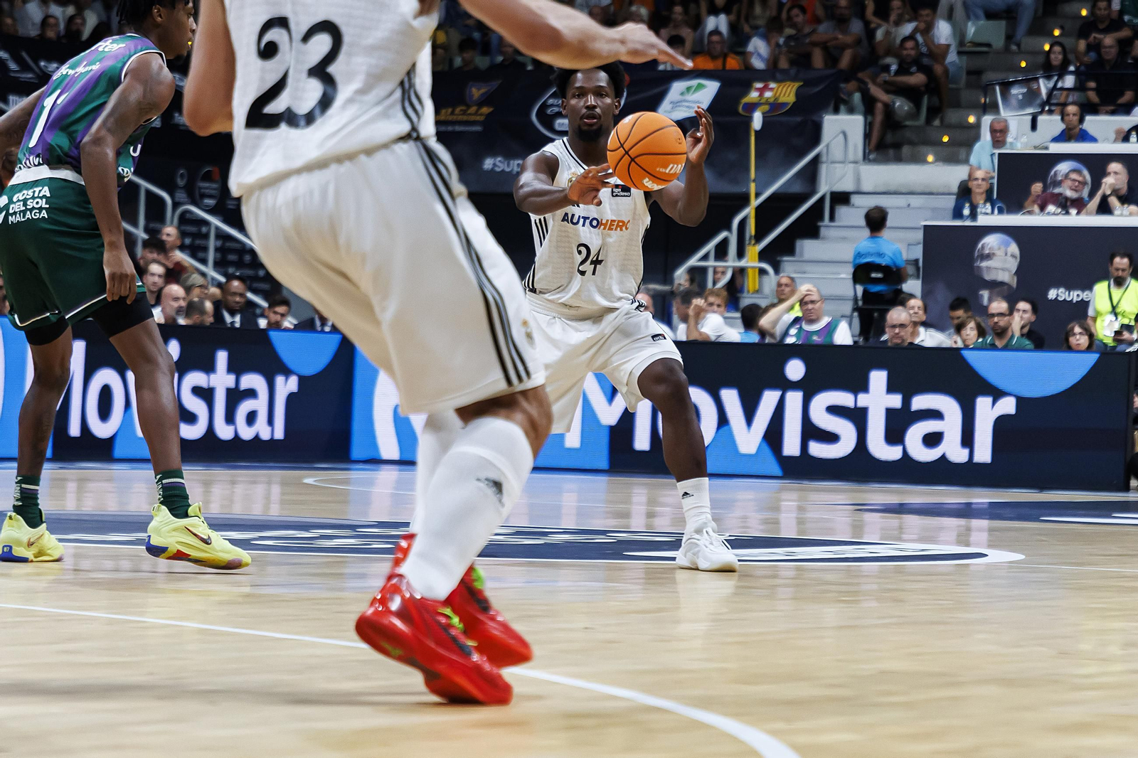 El Real Madrid - Unicaja, final de la Supercopa, en fotos