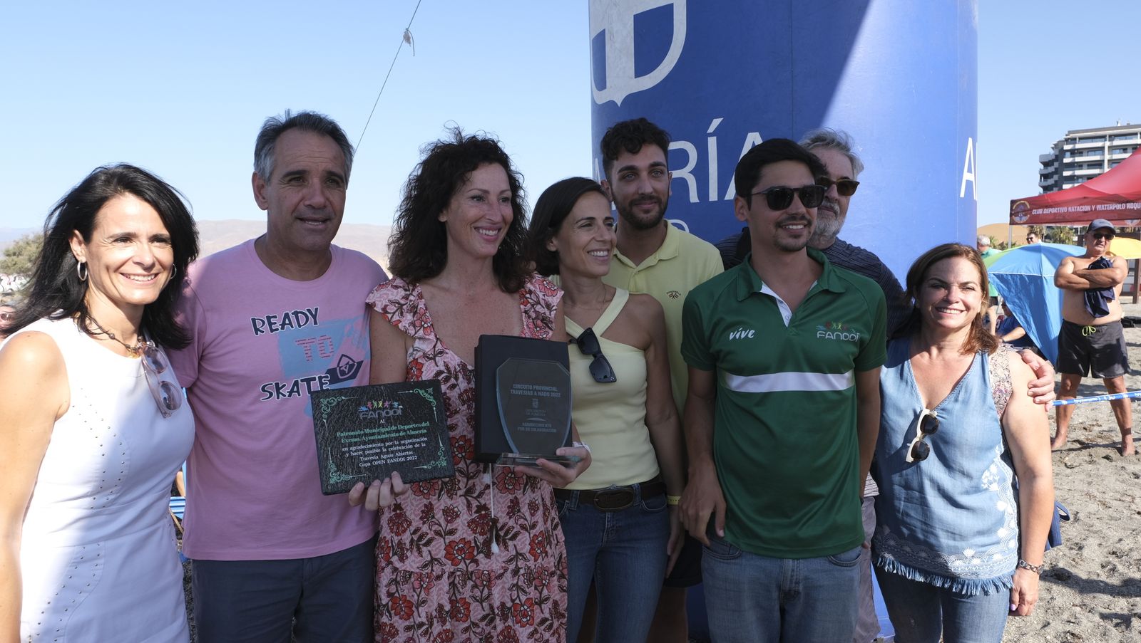 Imágenes de la travesía a nado de la Feria de Almería 2022