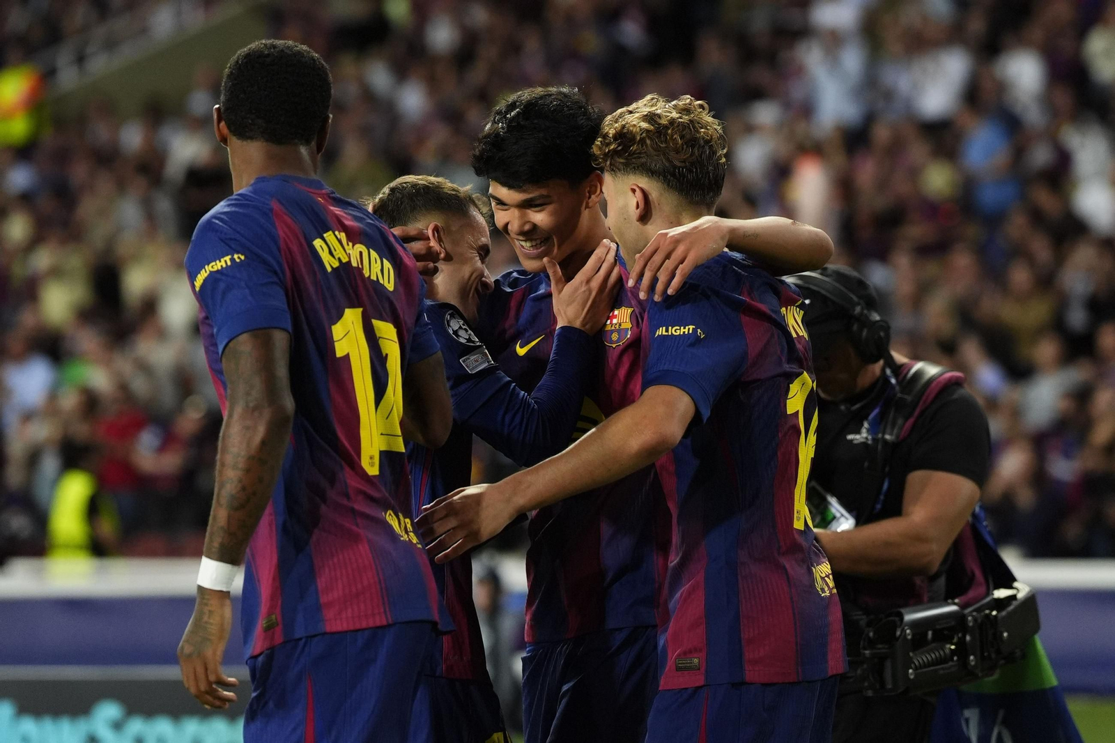 Las fotos del Barcelona-Olympiacos