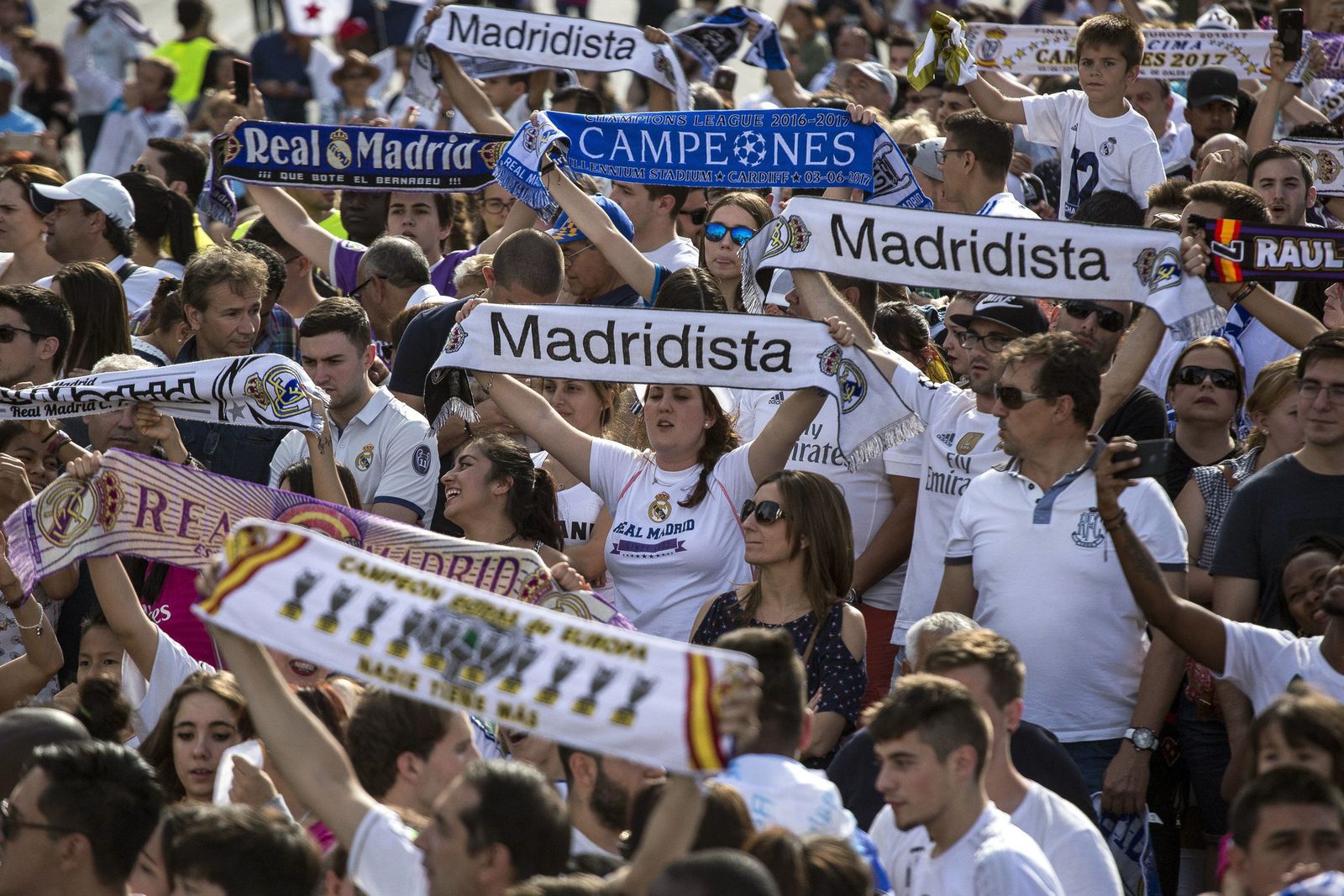 Las imágenes de la celebración del Real Madrid