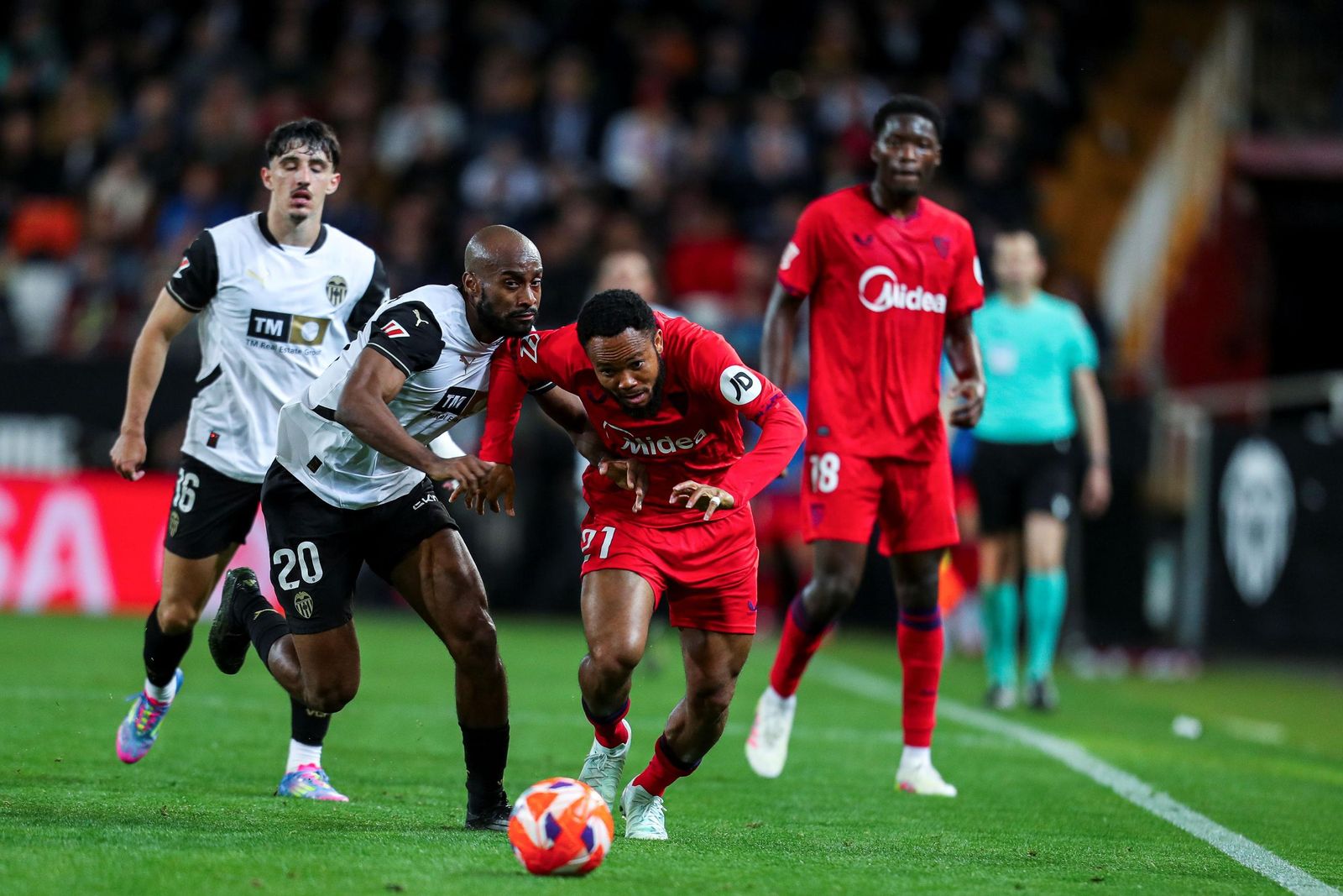 Valencia - Sevilla: las mejores fotos del partido de Liga