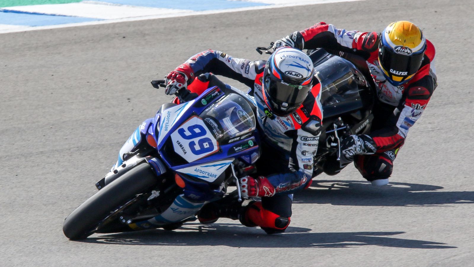 Óscar Gutiérrez venció a Kyle Smith en el mano a mano en Supersport.