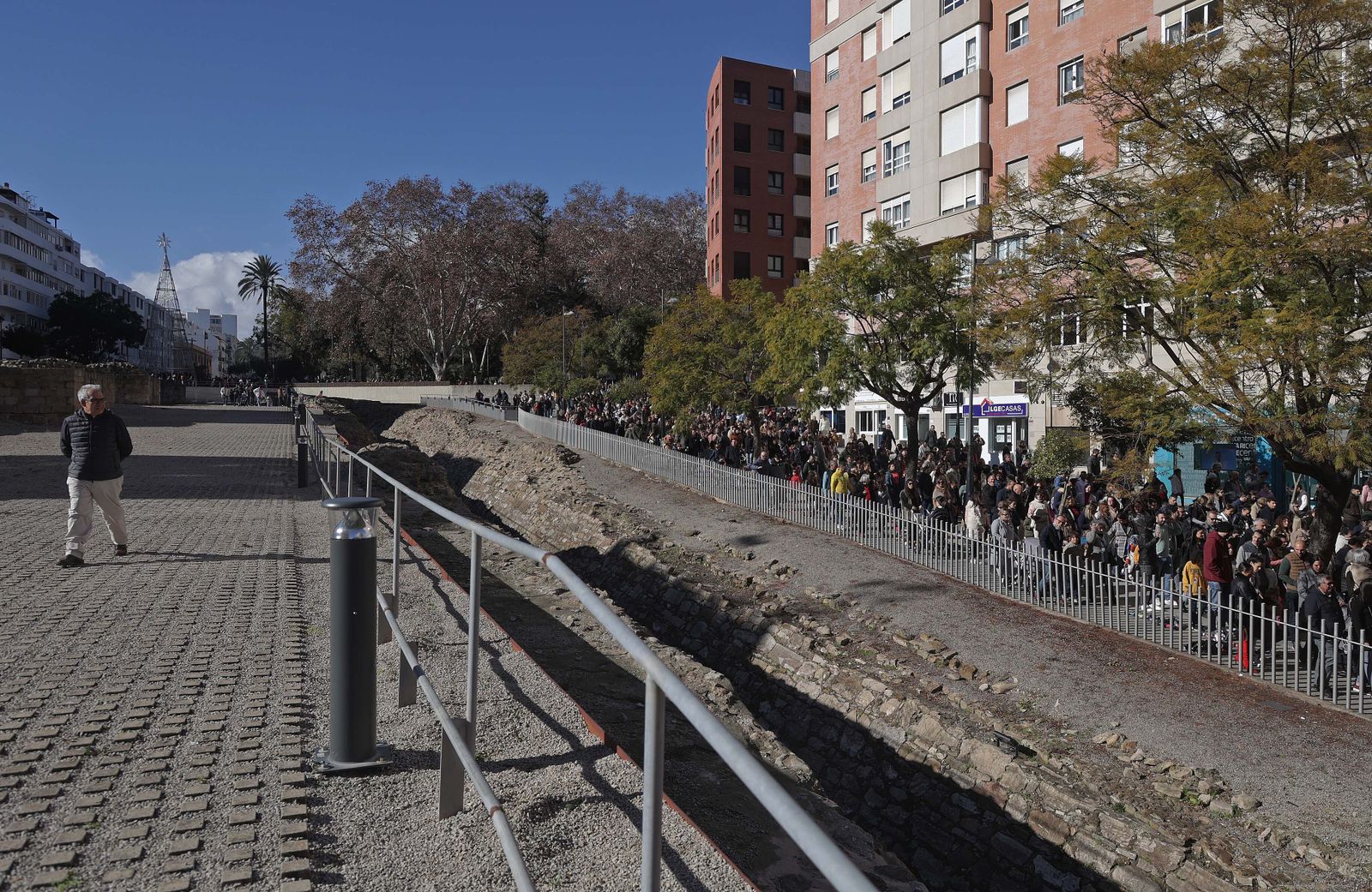 Fotos del arrastre de latas en Algeciras