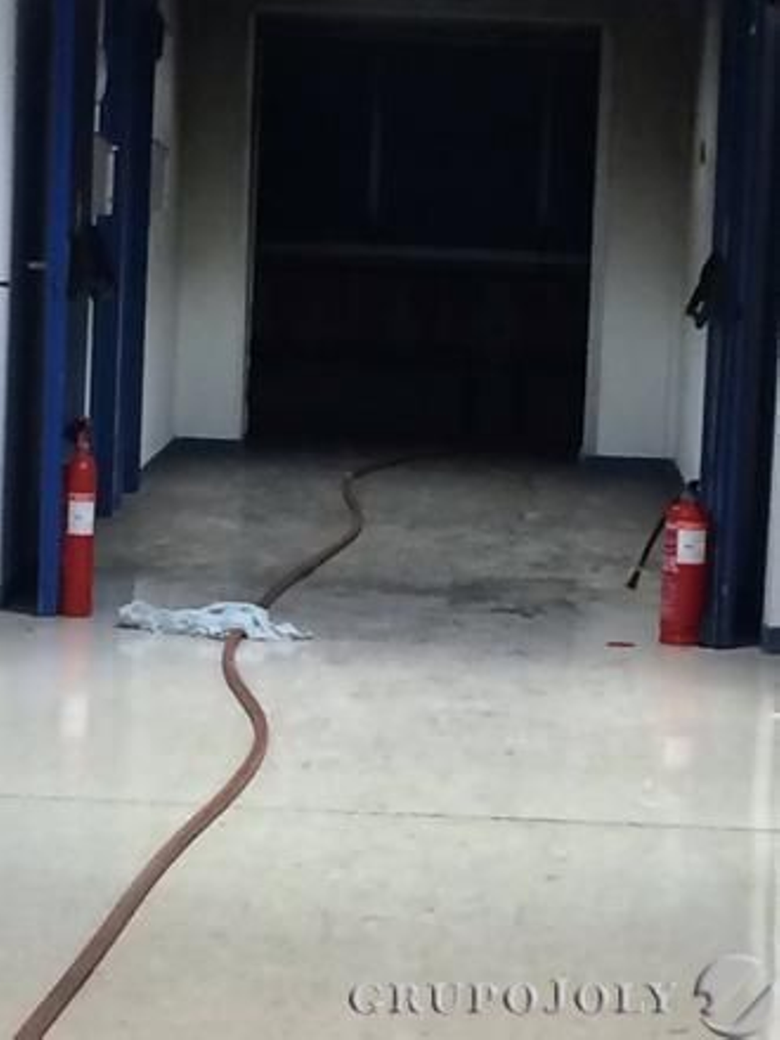 Imágenes de la evacuación del Hospital de Jerez