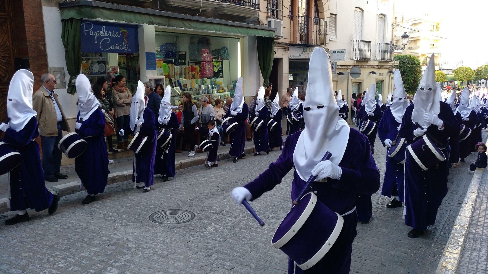 Día de tambores en Baena.