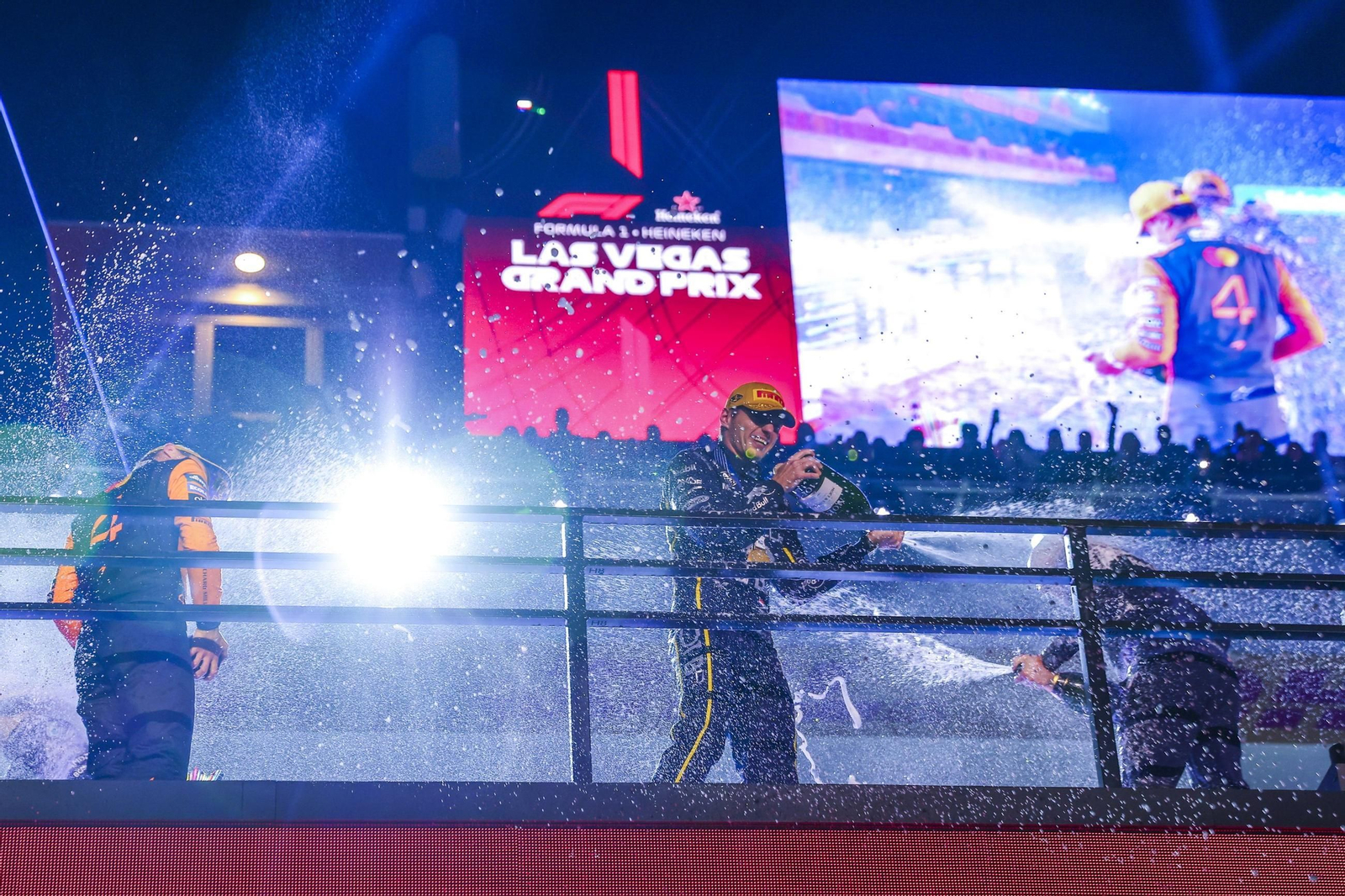 Las imágenes del Gran Premio de Las Vegas de Fórmula 1