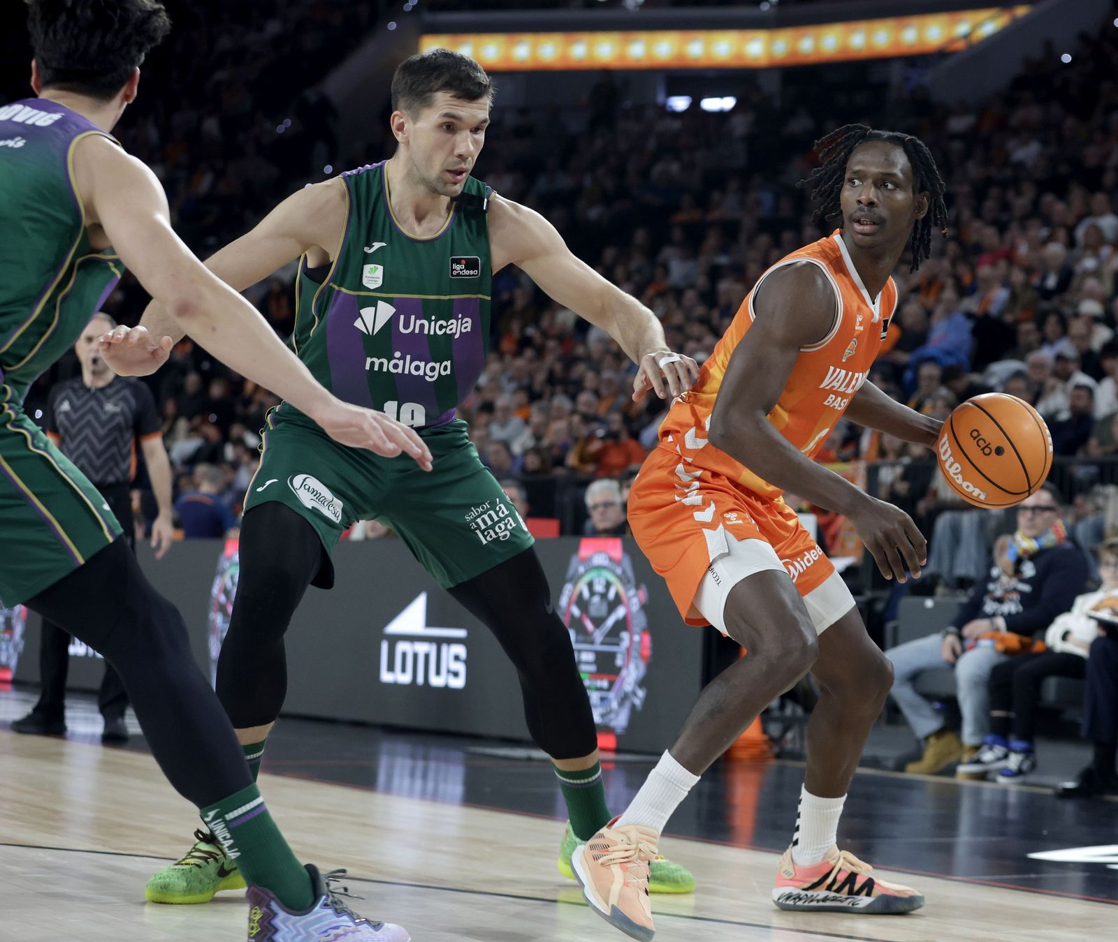 El Valencia Basket-Unicaja, en fotos