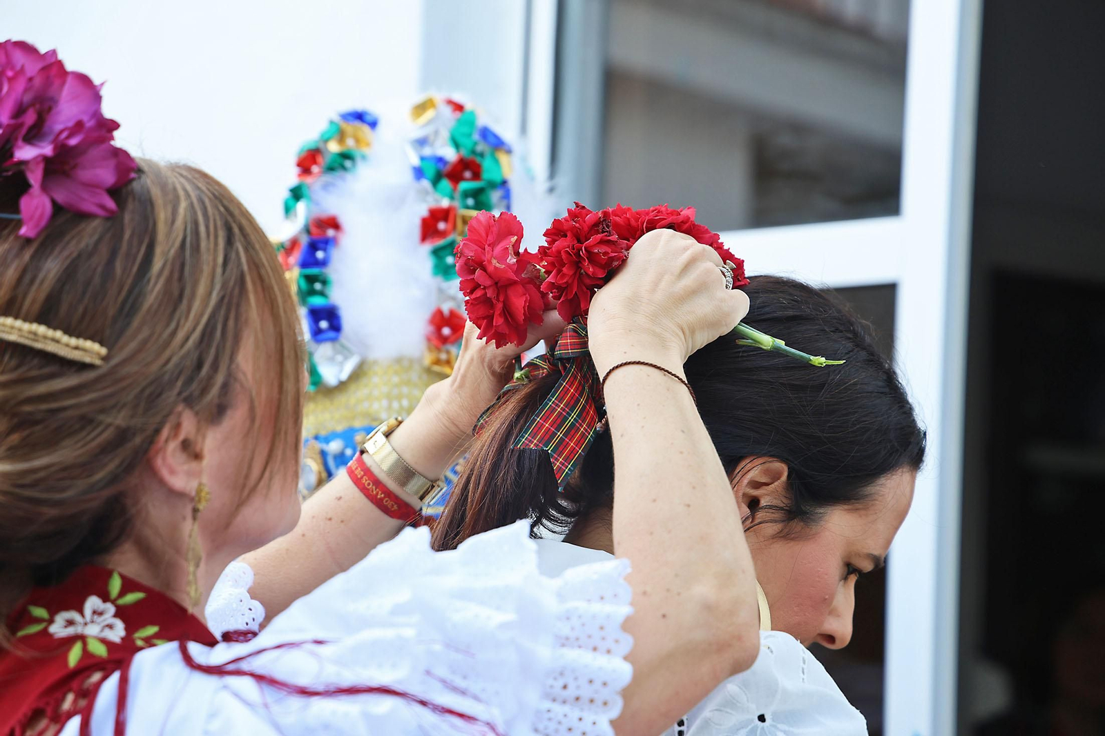 Las imágenes de la romería de San Benito Abad en el Cerro del Andévalo de Huelva