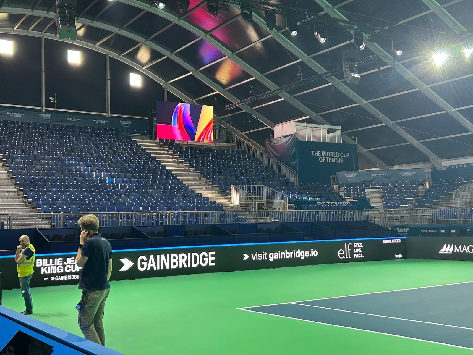 El miniCarpena para la Billie Jean King Cup, en fotos