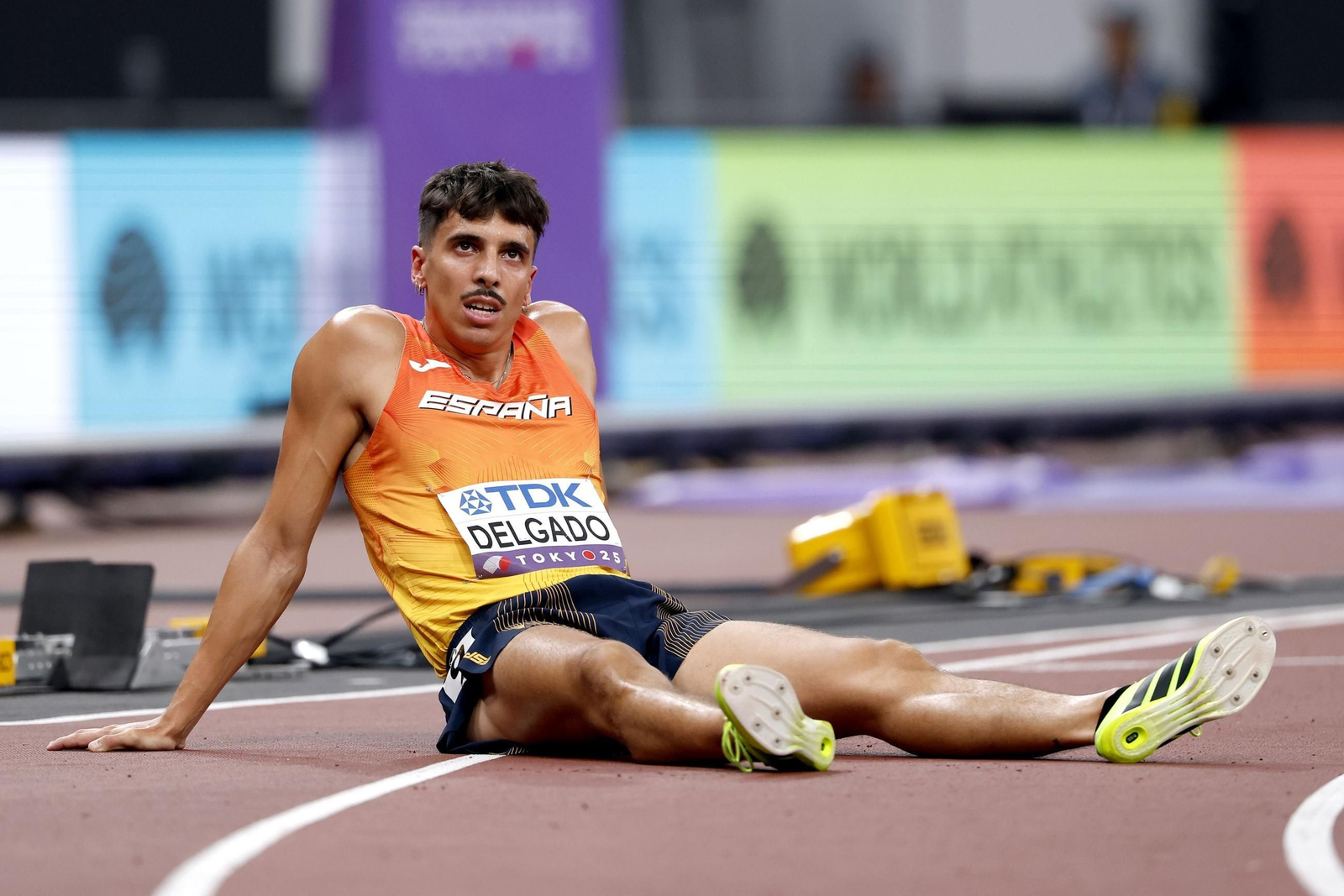 Las fotos de la lesión de Jordan Díaz y del resto de la jornada del Mundial de atletismo