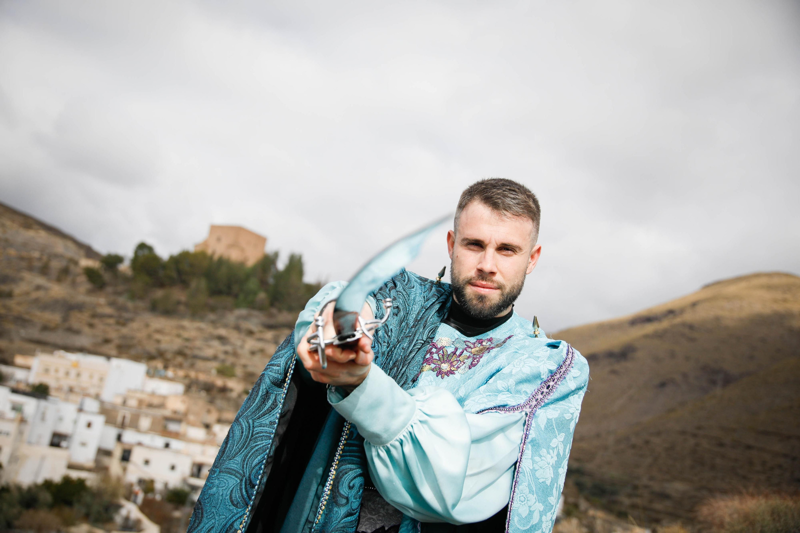 Última guerrilla en Gérgal entre moros y cristianos.