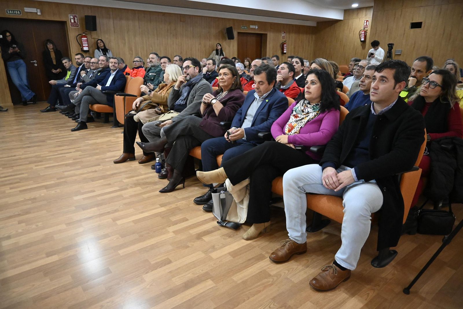 Imágenes del reconocimiento a las entidades que participaron en la emergencia de Cueva de la Mora