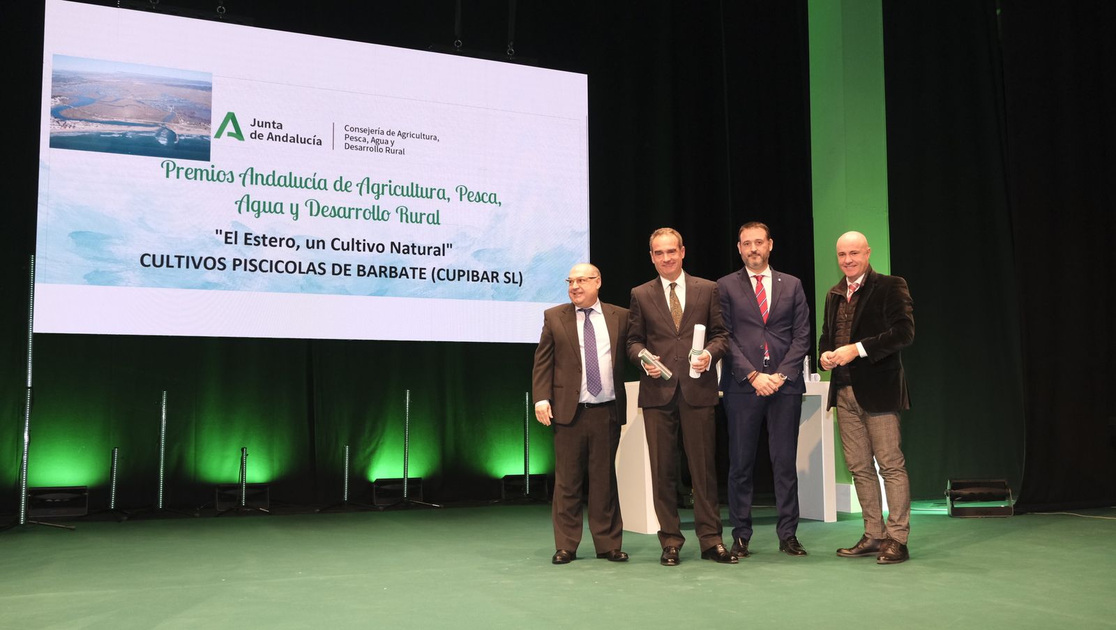 Imágenes de los XVI Premios Junta de Andalucía de Agricultura y Pesca, celebrados en Almería