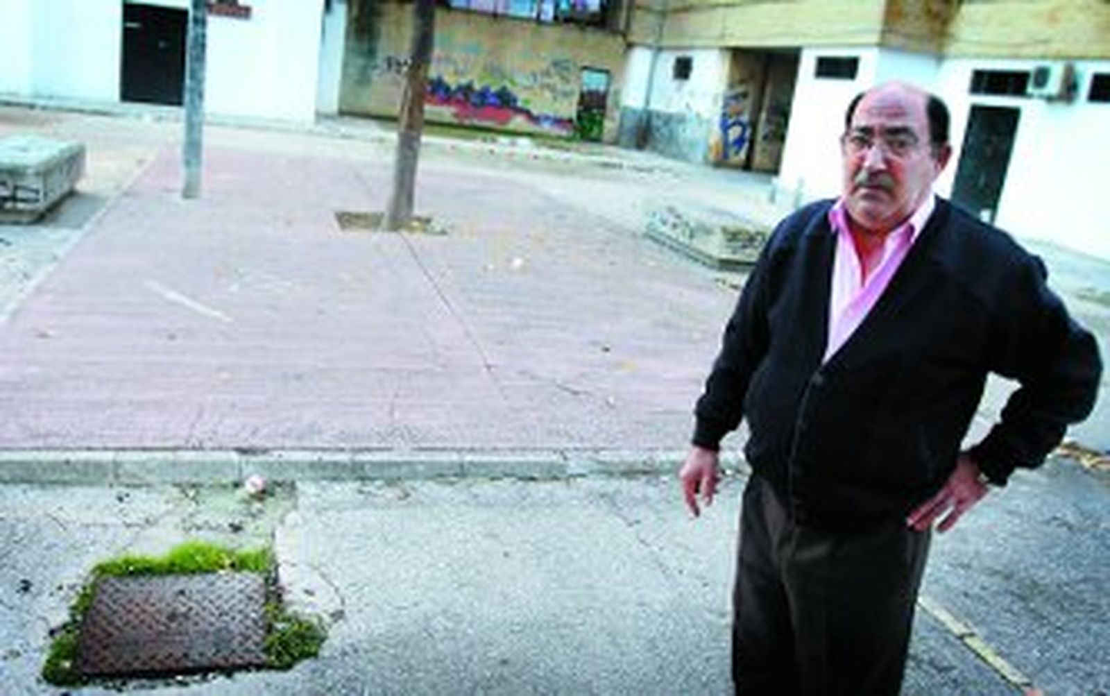 Peligro a pie de calle