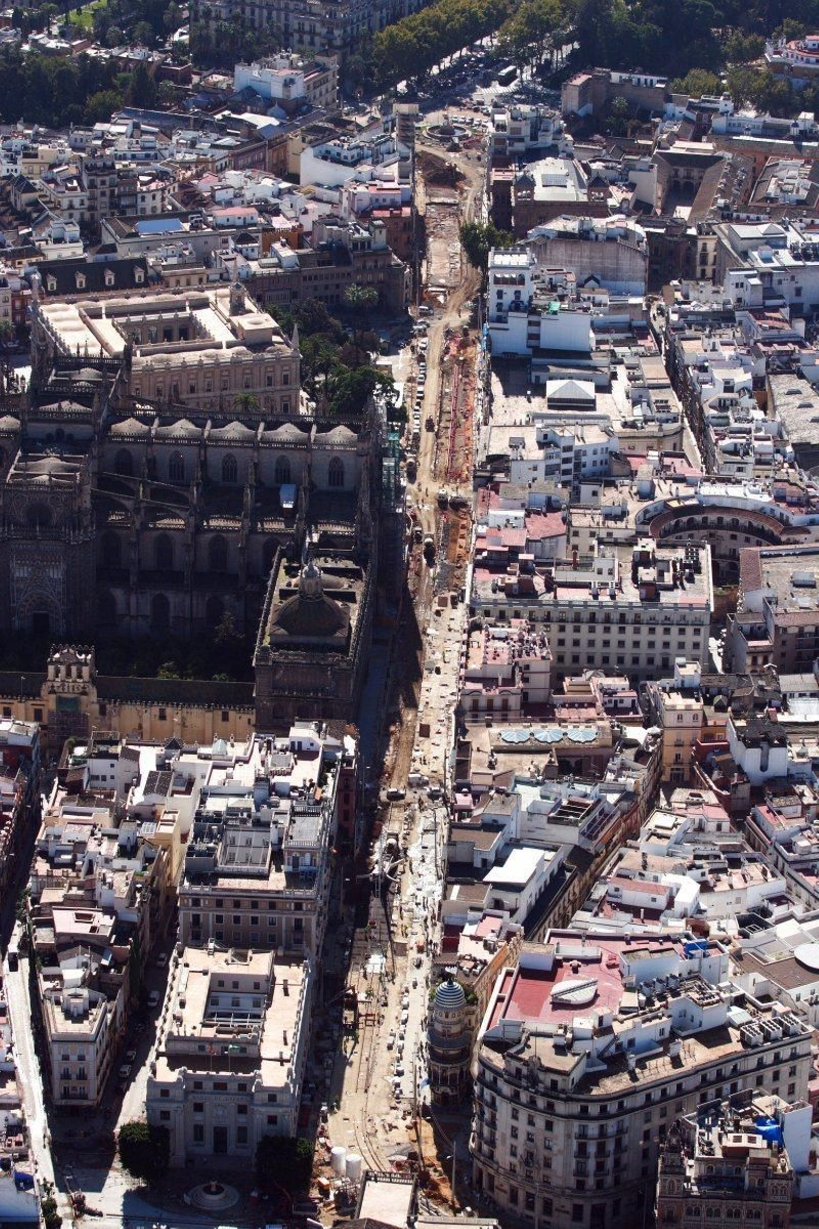 Las obras del Metrocentro