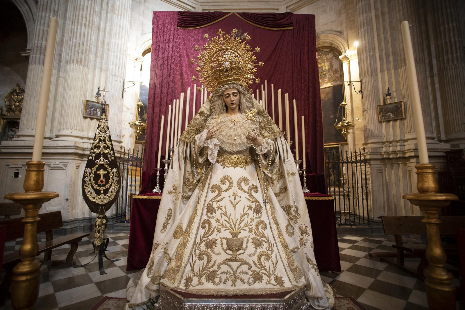 Las imágenes del Cautivo en la parroquia del Sagrario