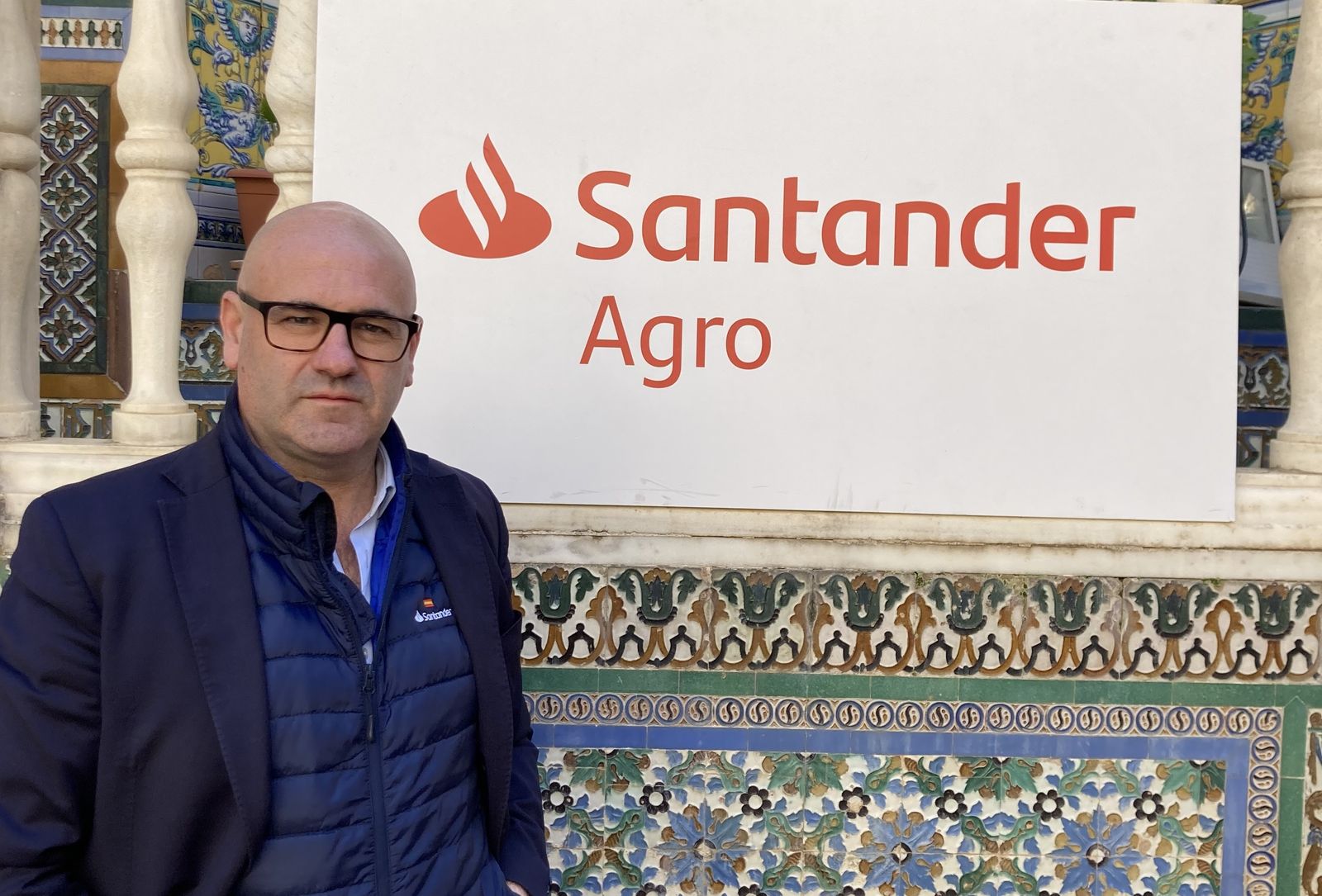 José Antonio Lara, director de Negocio Agroalimentario de Banco Santander en Andalucía.