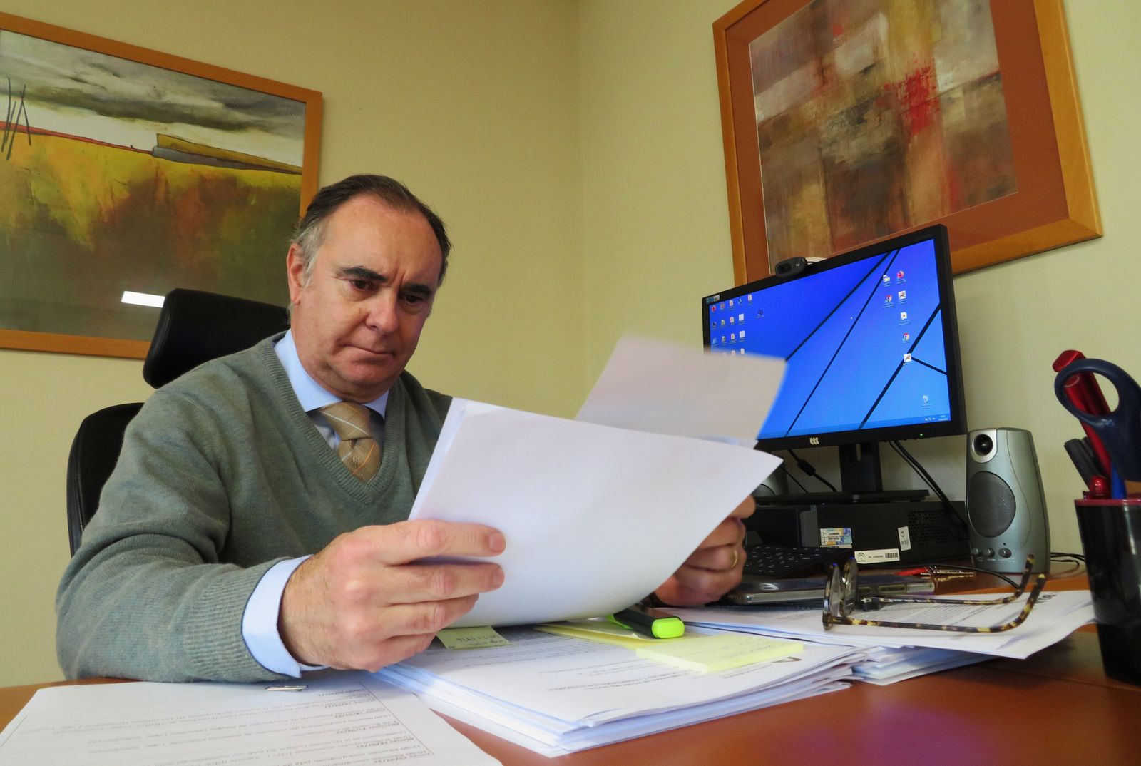 El delegado de Empleo y Transformación Económica en Huelva, Antonio Augustín.