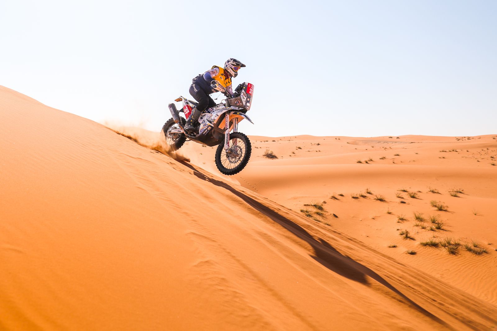 Las espectaculares imágenes del Dakar por las dunas