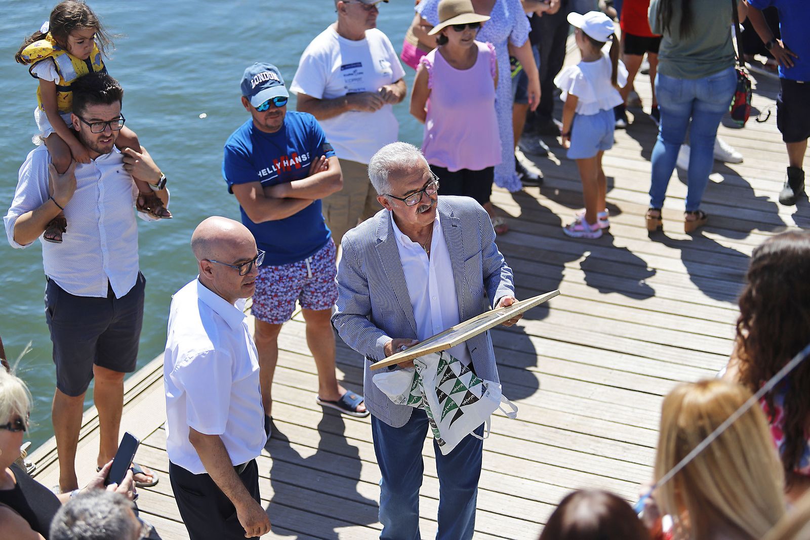 Las imágenes de la Virgen del Carmen por la Ría de Huelva